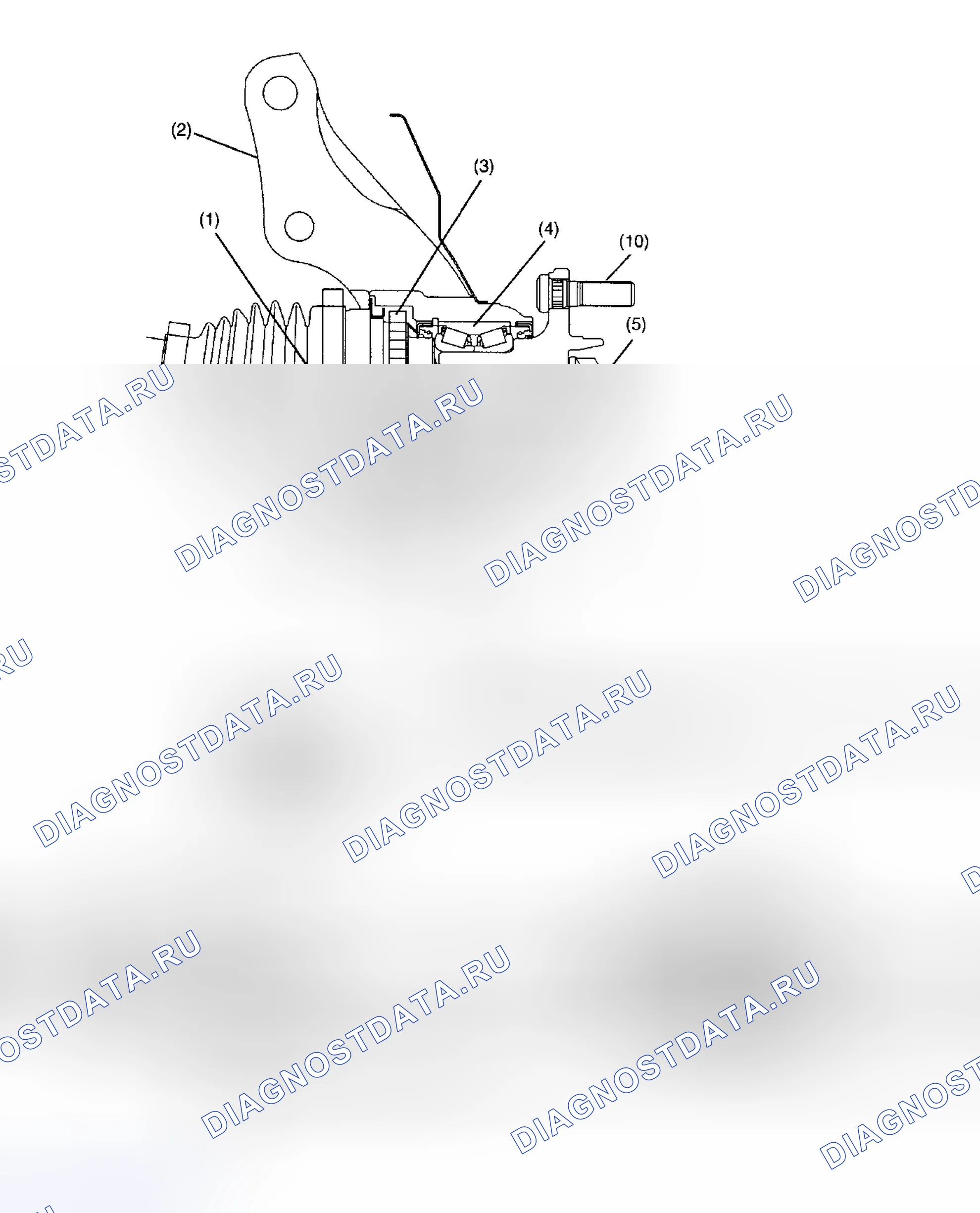 Рис. 1: ОПИСАНИЕ полуоси. Subaru Outback BH