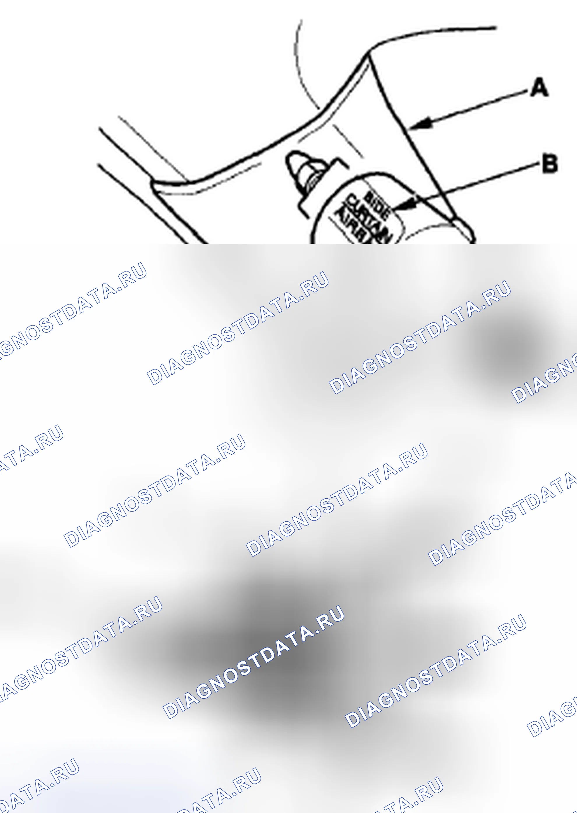 Рис. 68: облицовка стойка A. Acura CSX I