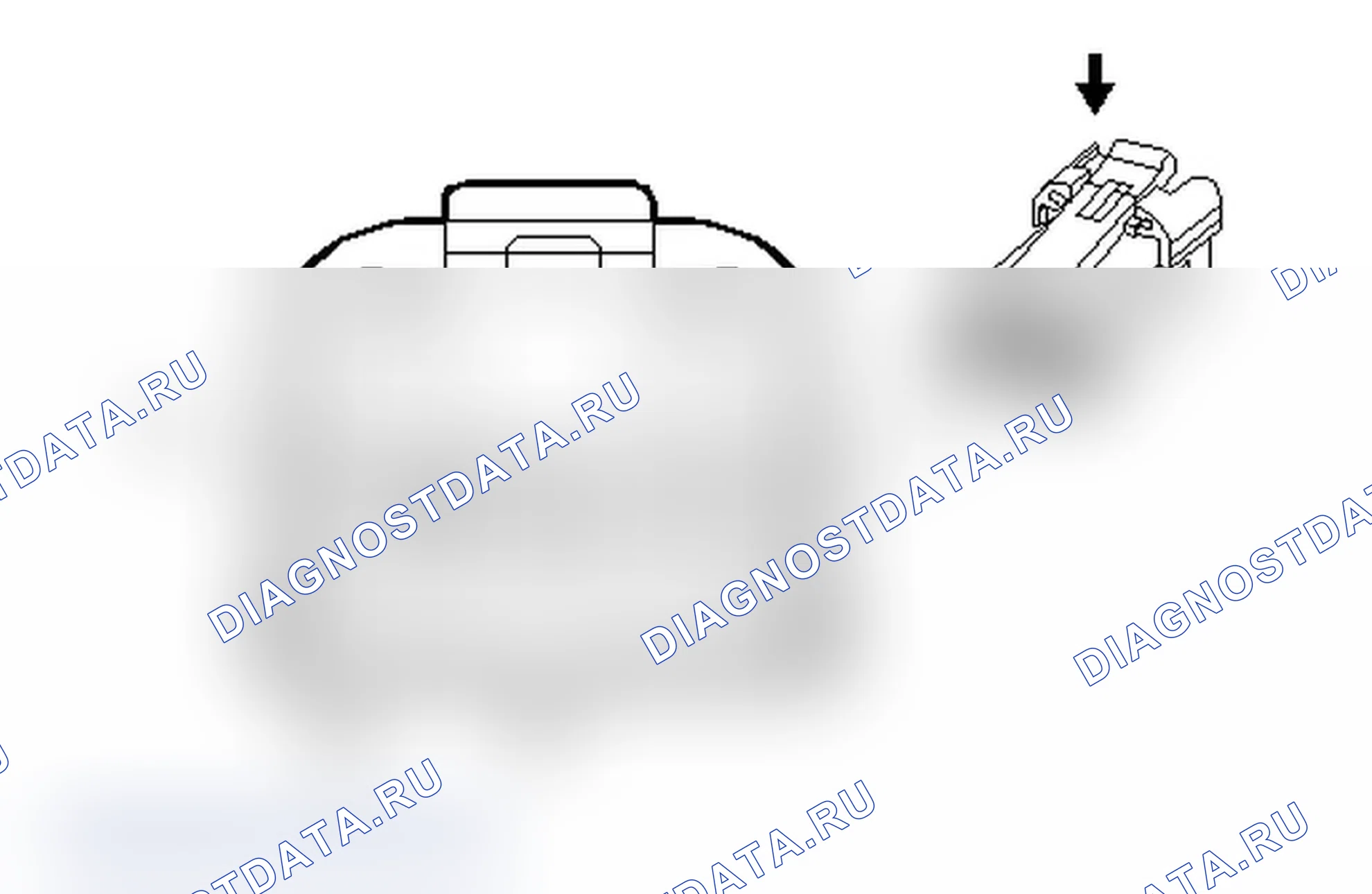Рис. 389: Управление аудиосистемой заднего сиденья (RSA) (RCA). Chevrolet Traverse I