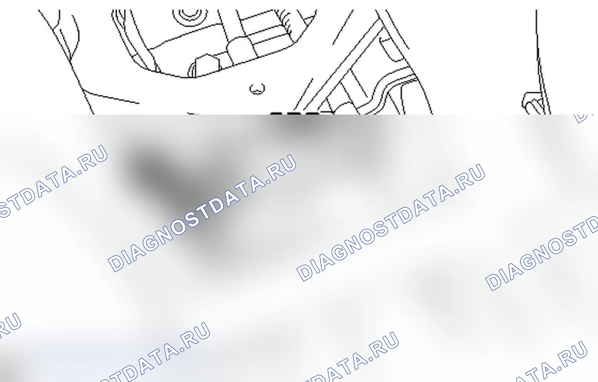 Рис. 73: ДЕМОНТАЖ. Toyota Prius V I