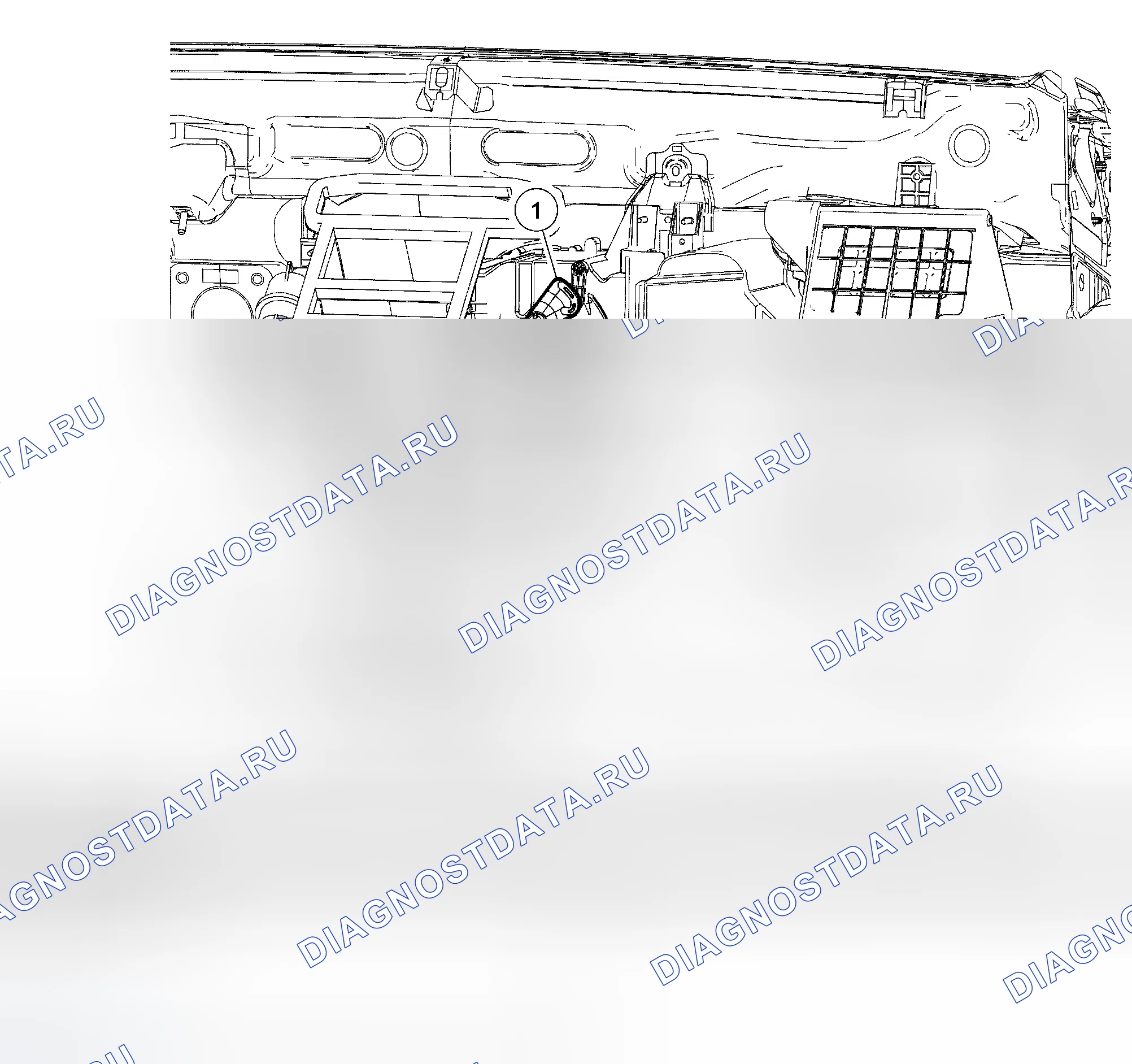 Рис. 10: Сердцевина нагревателя. Ford Escape I рестайлинг