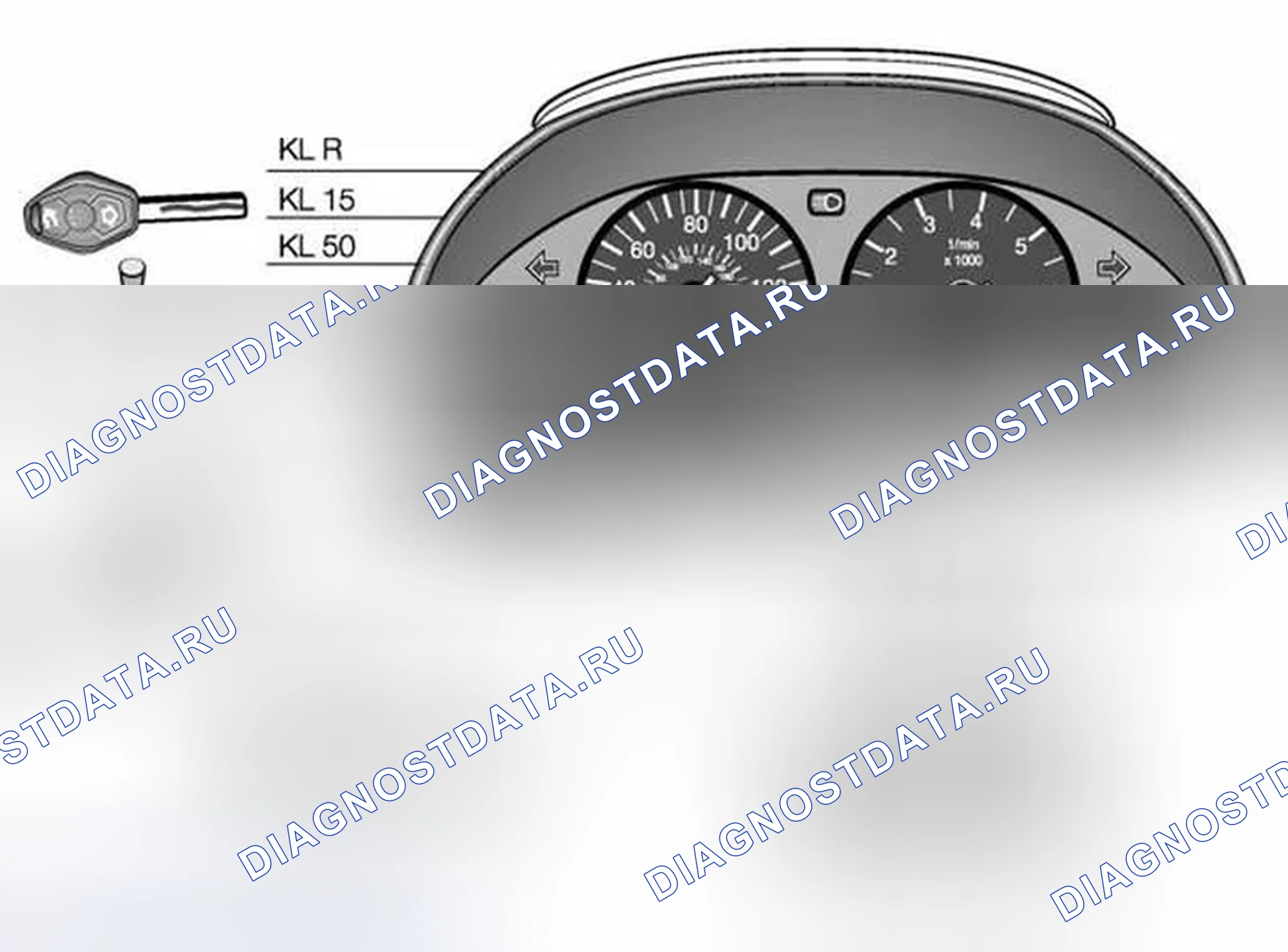 Рис. 363: ЦИФРОВЫЕ ВХОДНЫЕ СИГНАЛЫ. BMW X5 E53