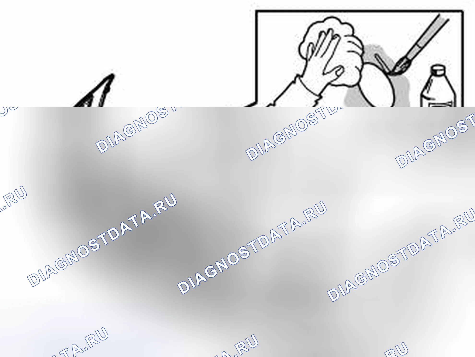 Рис. 1029: Установка держателей датчиков. Volvo V70 II