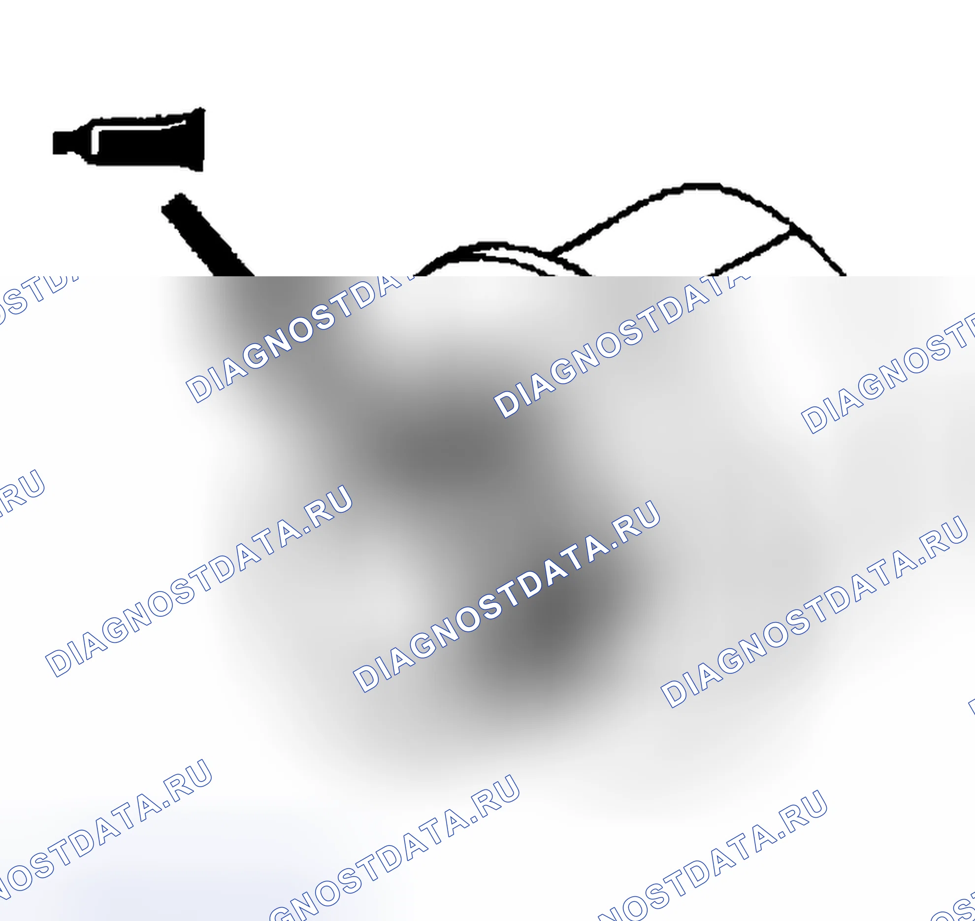 Рис. 141: > > K < < УСТАНОВКА ЗАГЛУШКИ. Mitsubishi Montero III