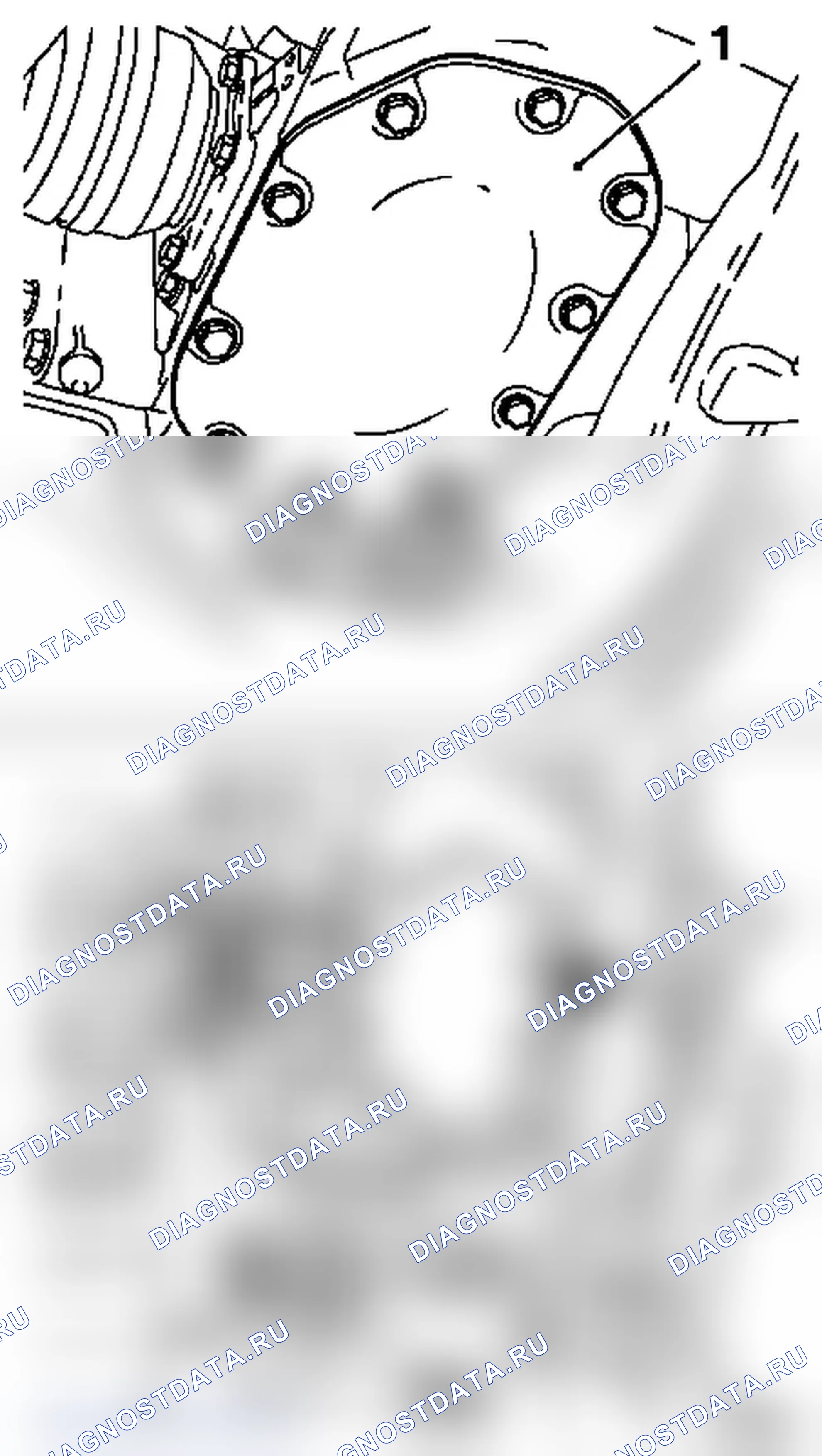 Демонтаж и установка дифференциала (F 17/F 17+). Opel Zafira A рестайлинг