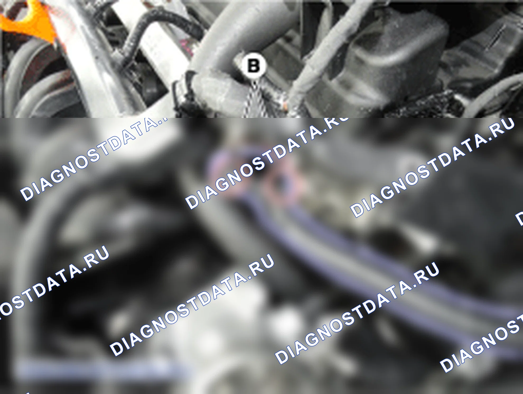 Снятие нагнетательной трубы. Hyundai i20 GB