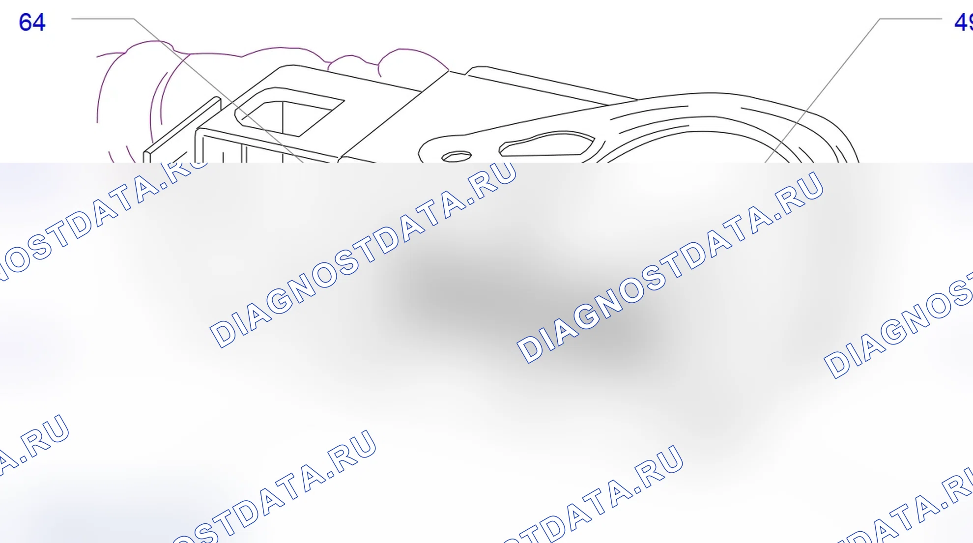 Распиновка разъёма A84A. Opel Combo C