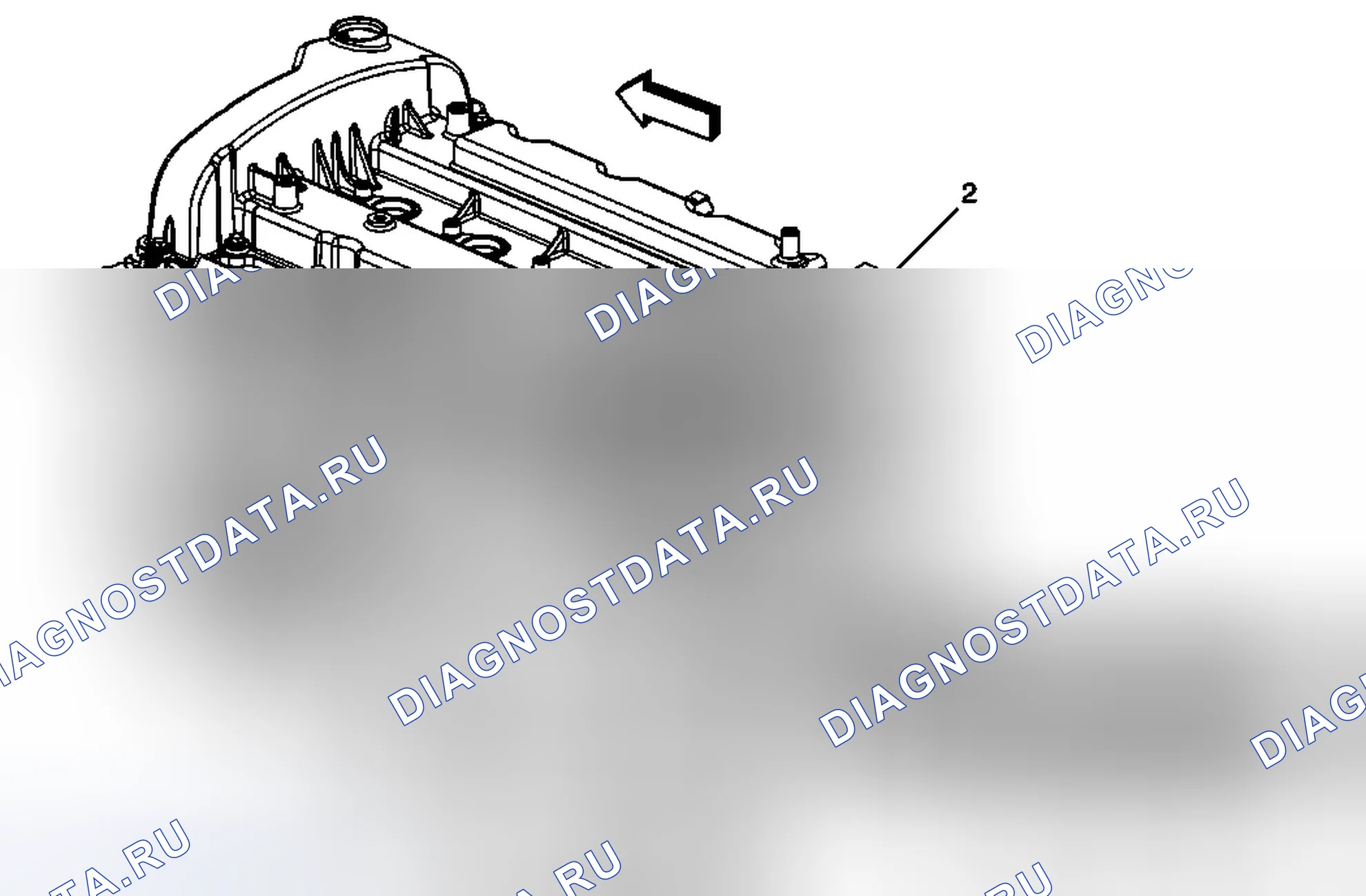 Рис. 106: Идентификация двигателя. Chevrolet Colorado I