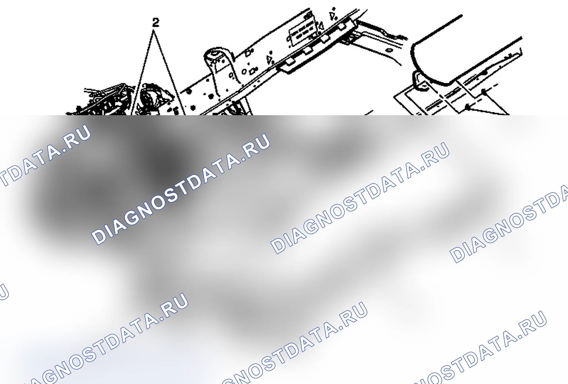 Рис. 4: Замена каталитического нейтрализатора (LC8,L96). Chevrolet Express G1500 