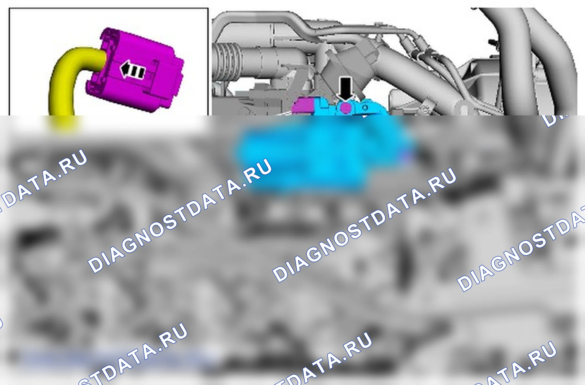 Как снять и установить клапан рециркуляции отработавших газов (EGR). Ford Grand C-MAX II рестайлинг