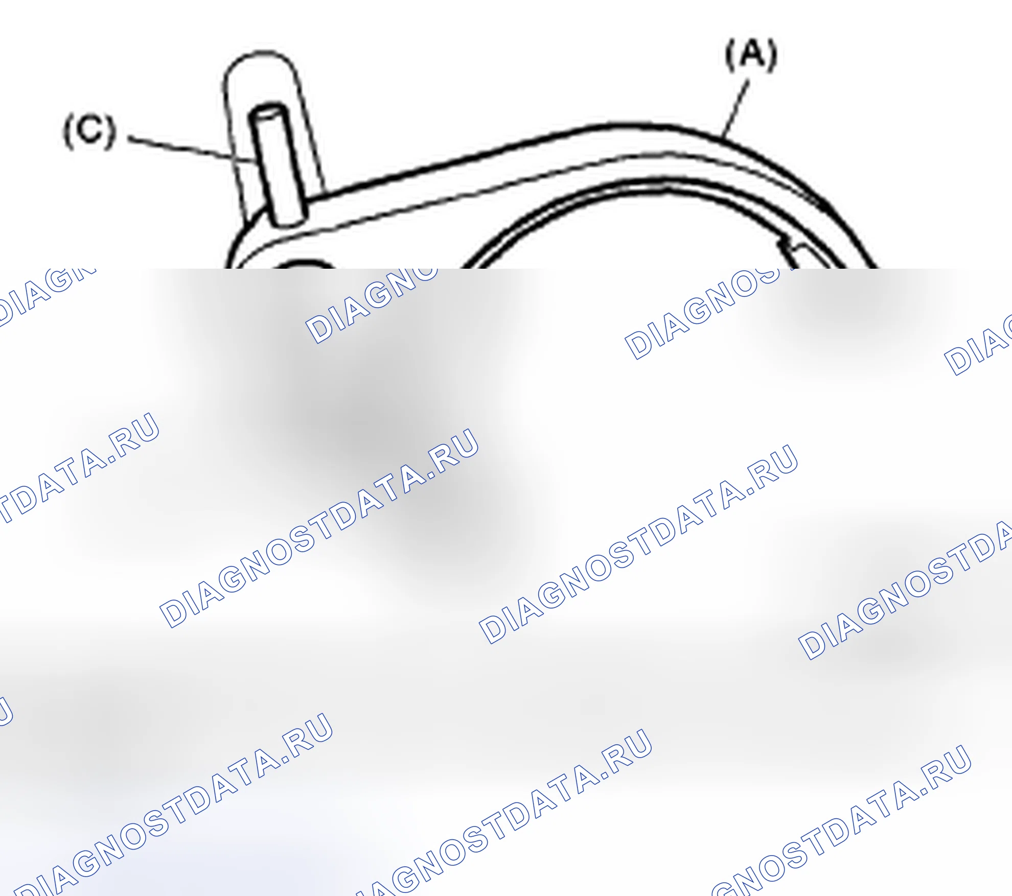 Рис. 521: ВИЛКА РЕВЕРСИВНОГО ПЕРЕКЛЮЧАТЕЛЯ. Subaru Impreza WRX GD/GG рестайлинг 2