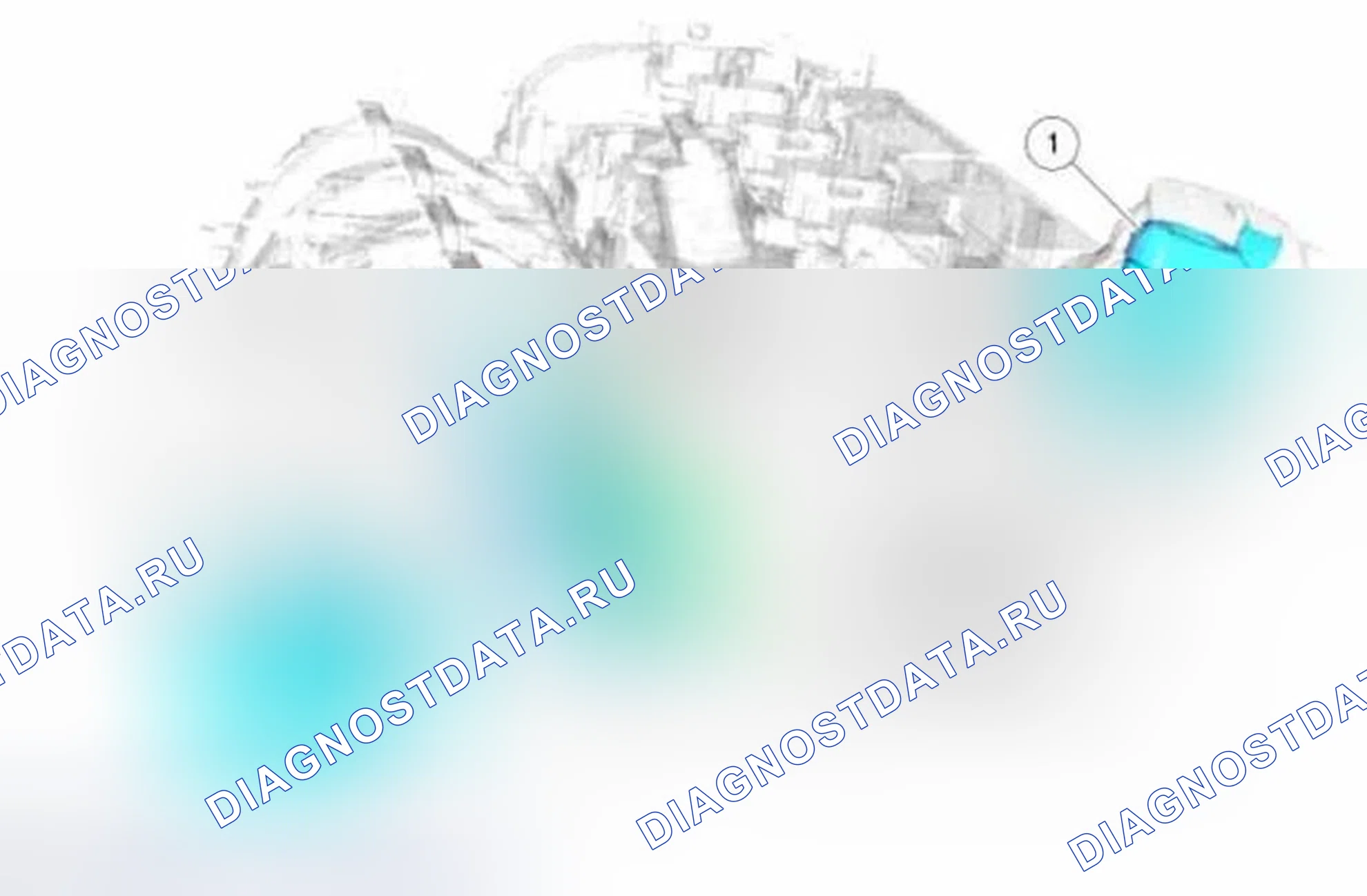 Рис. 29: Расположение компонентов. Ford Explorer V