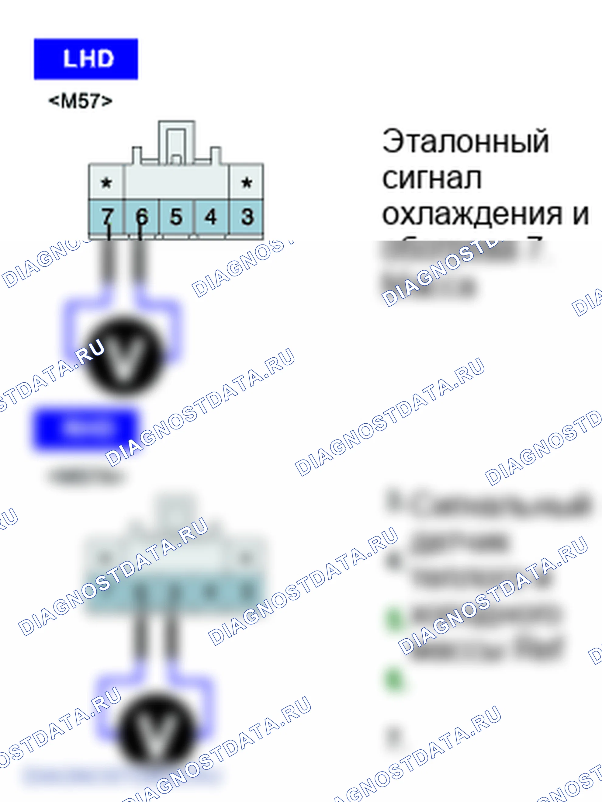 B1245: Потенциометр смешивания воздуха открыт (низкий уровень) - драйвер. Hyundai Santa Fe CM