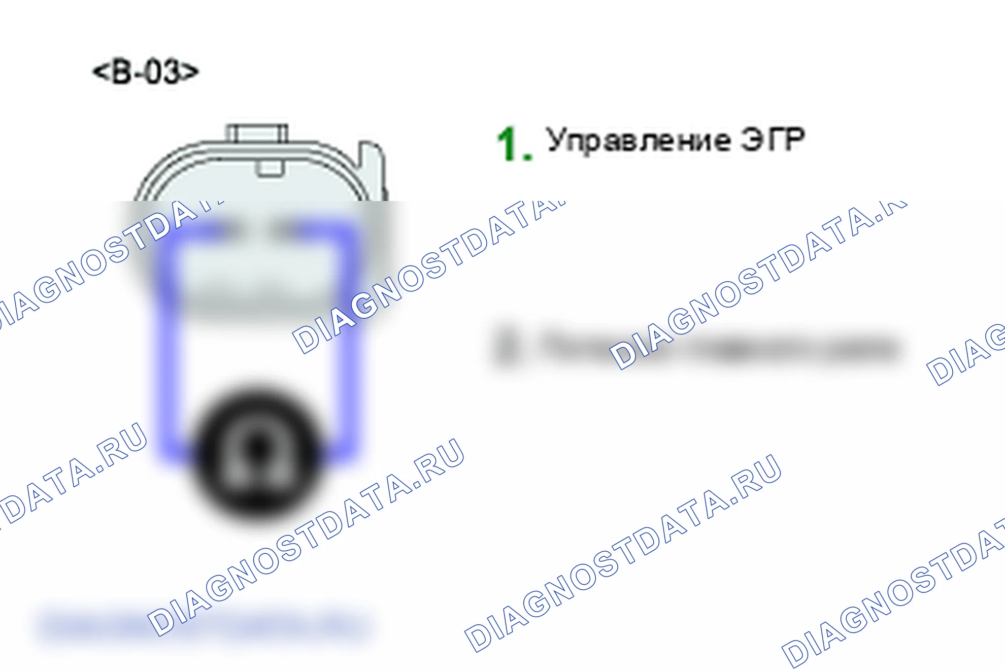 P0406: Высокий уровень в цепи датчика A рециркуляции отработавших газов. Kia Sorento BL
