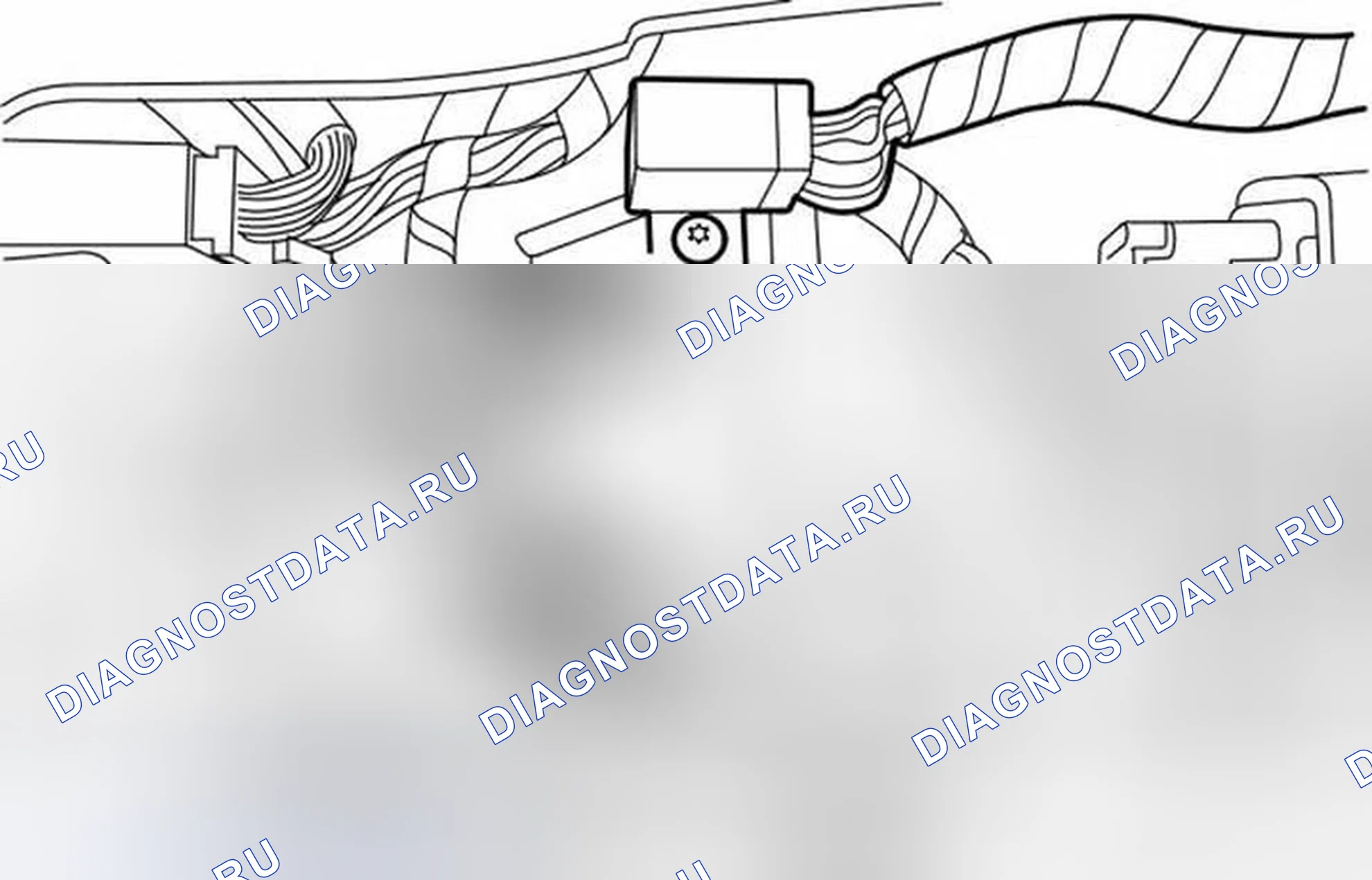 Рис. 13: Демонтаж. Jaguar XKR I рестайлинг