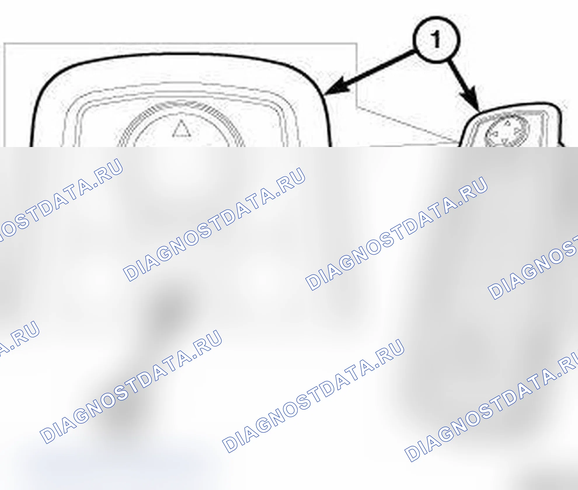 Рис. 6: ОПИСАНИЕ зеркала. Chrysler Town & Country V рестайлинг