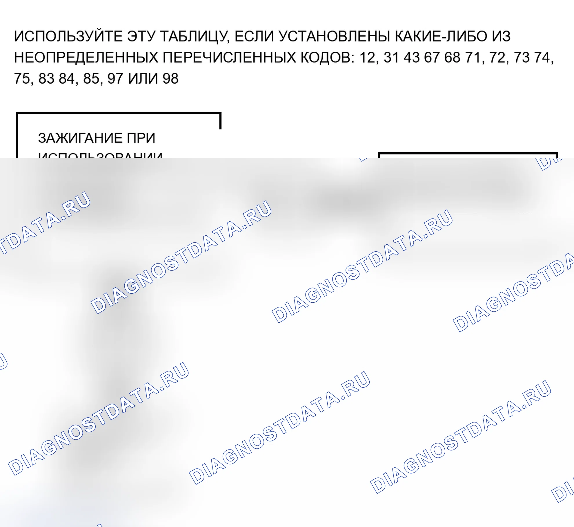 Рис. 16: ДИАГРАММА D - ТЕХНОЛОГИЯ 1 ОТОБРАЖАЕТ НЕОПРЕДЕЛЕННЫЕ КОДЫ. Pontiac Grand AM IV