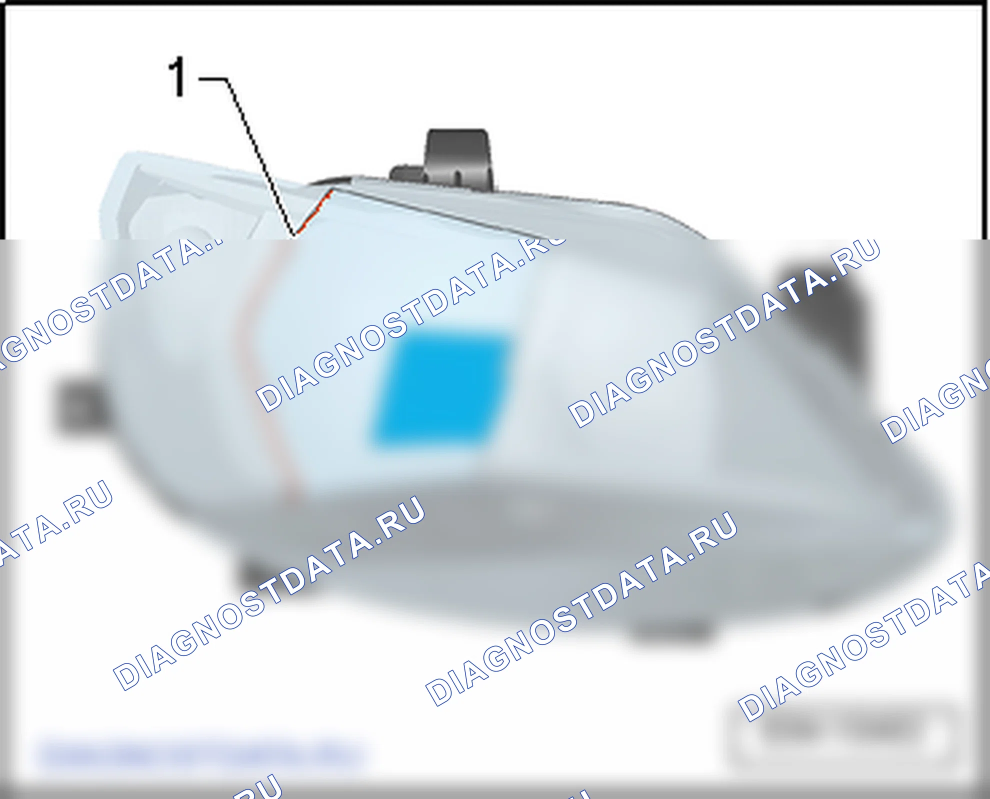 Основные фары. SEAT Ibiza IV