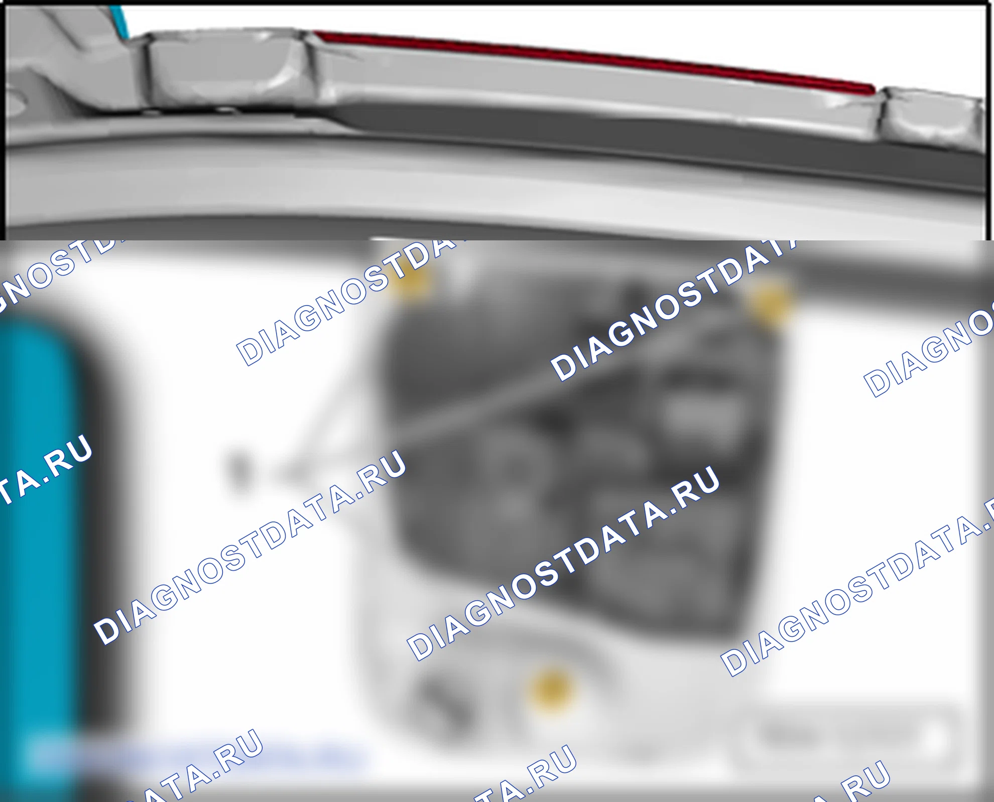 Комбинированные задние фонари. SEAT Alhambra Ii