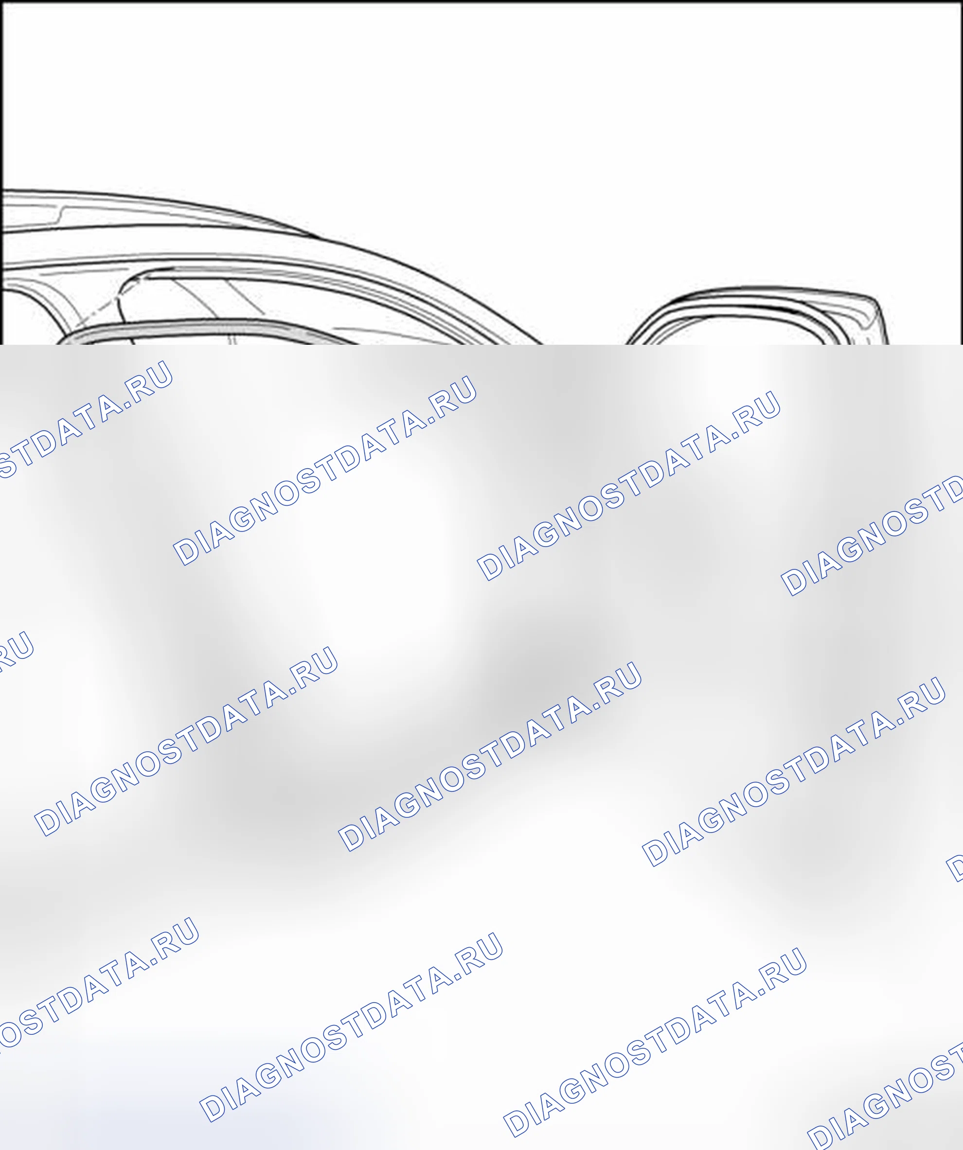 Рис. 110: УПЛОТНЕНИЕ ВНУТРЕННЕЙ ДВЕРИ. Volkswagen Tiguan I