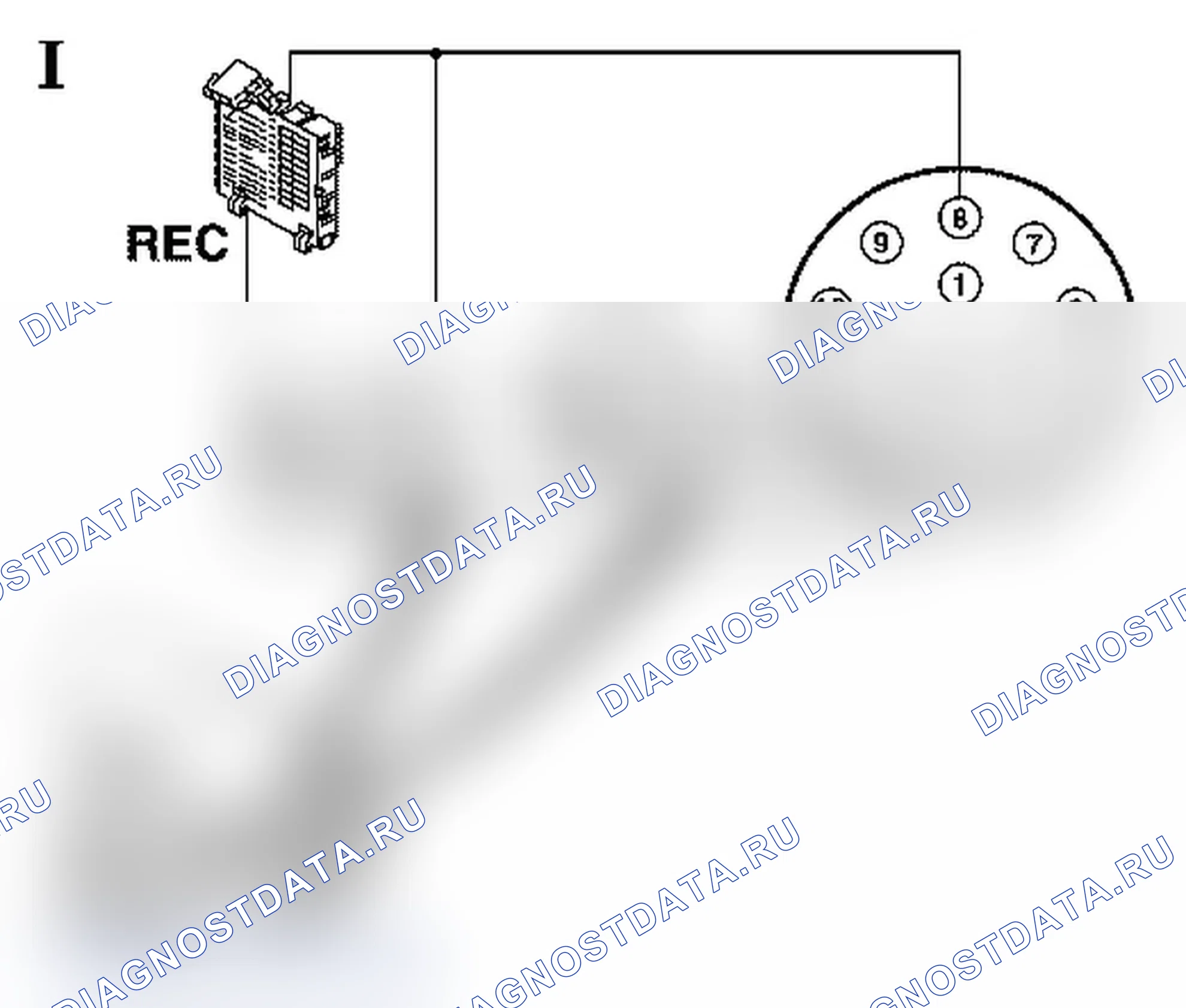 Trailer hitch with 7- or 13 pin socket - Wrong indication of bulb control. Opel Signum I рестайлинг