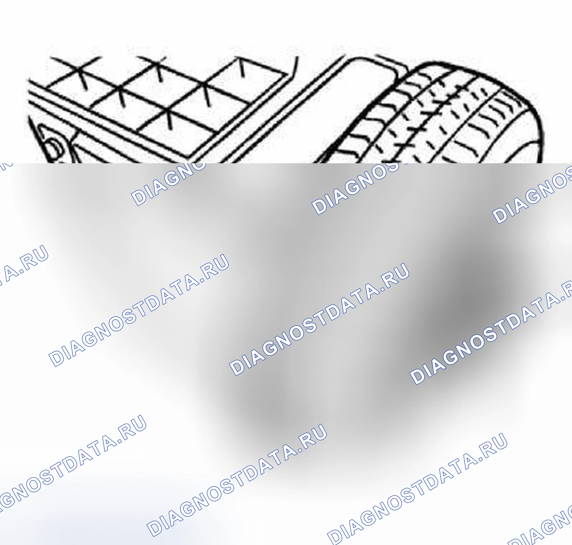 Рис. 17: Проверка биения. BMW X5 E53
