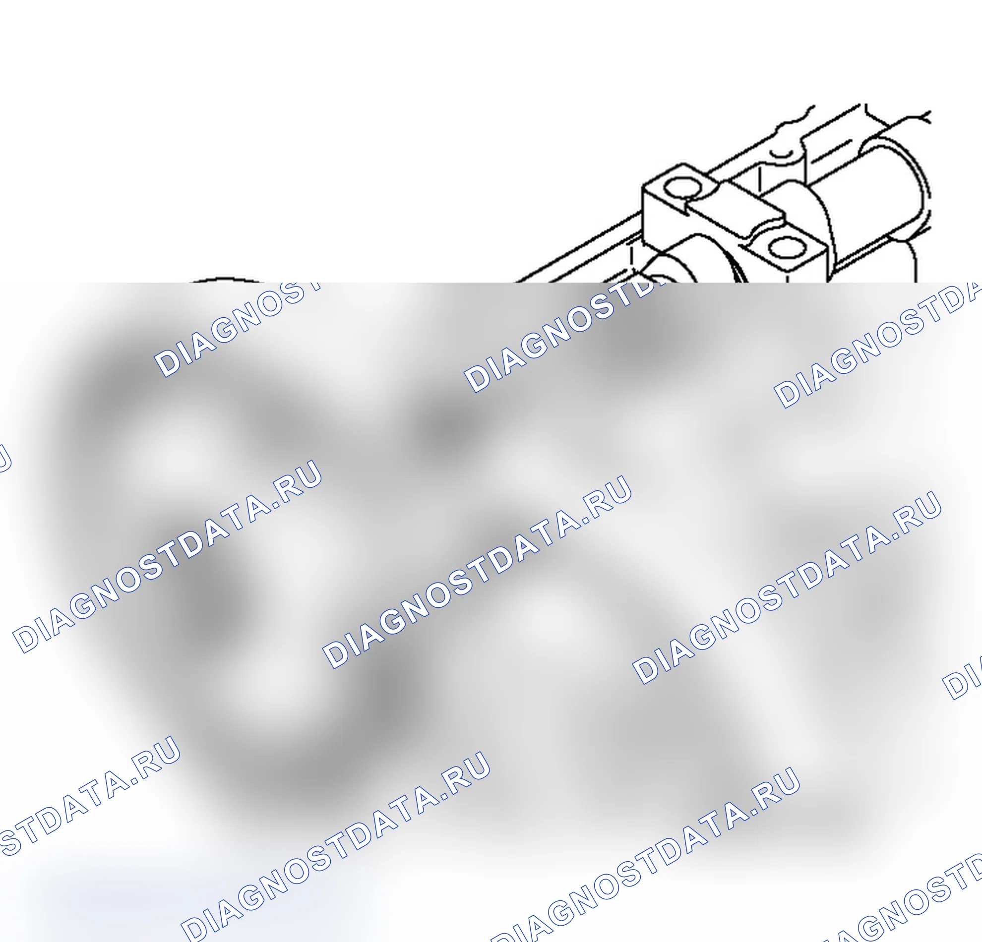 Рис. 729: <<B>> СНЯТИЕ РЕМНЯ ГРМ. Mitsubishi Lancer Evolution IX