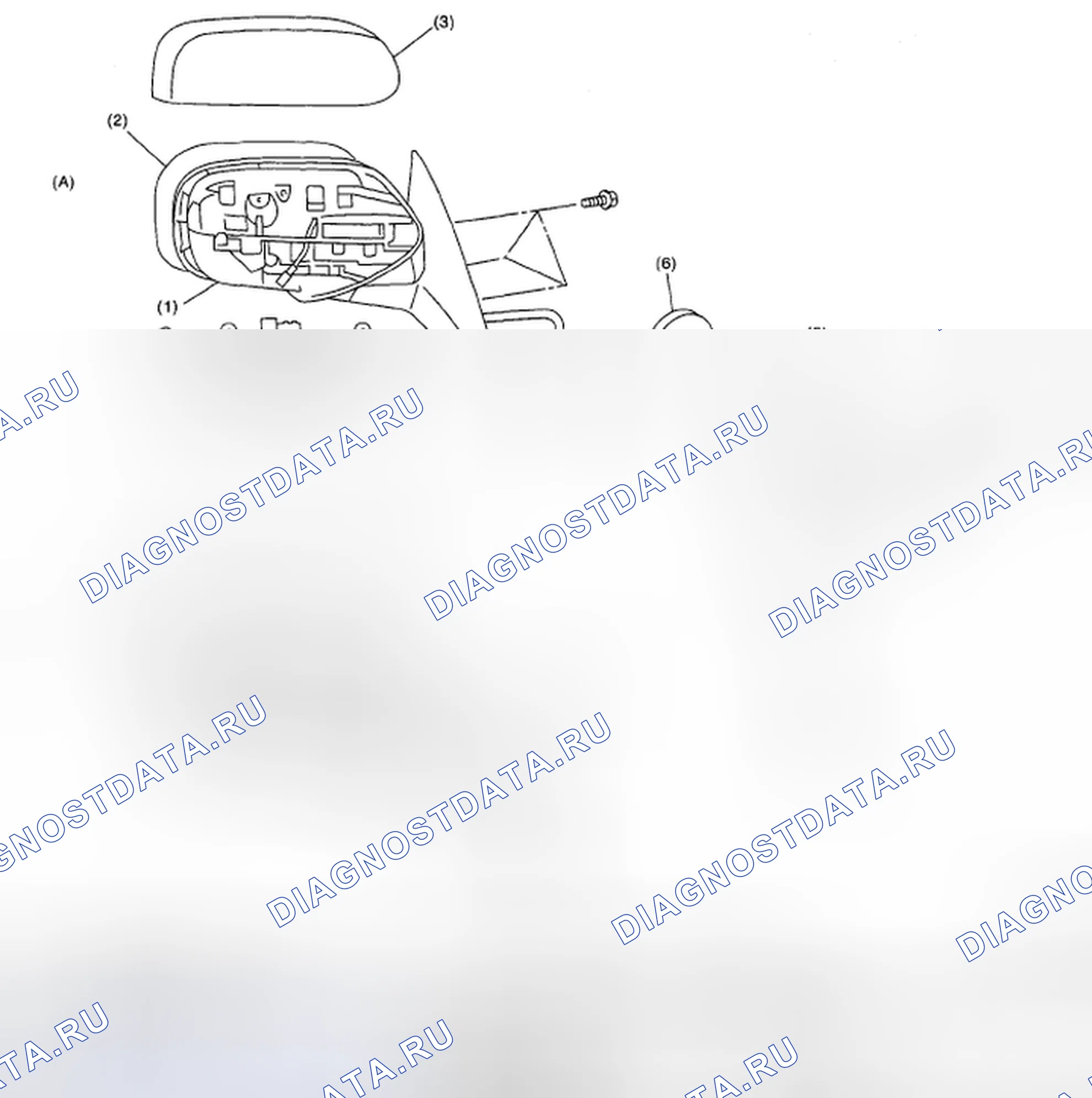 Рис. 11: ЗЕРКАЛО. Subaru Outback BP рестайлинг