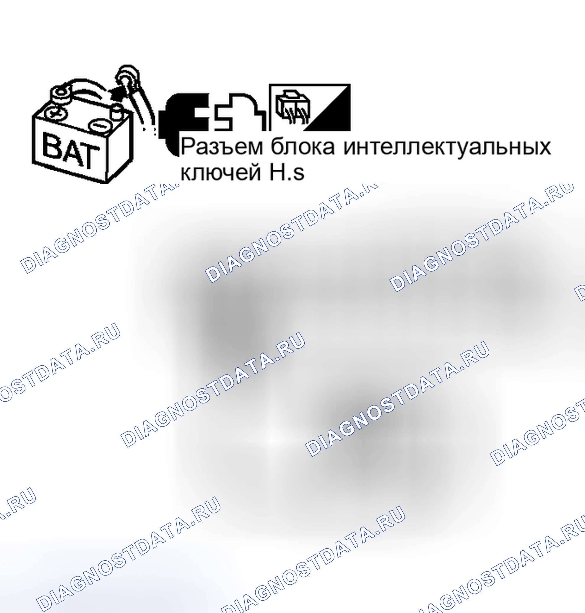 Рис. 173: Проверка цепи блока интеллектуальных ключей. Nissan Murano Z50