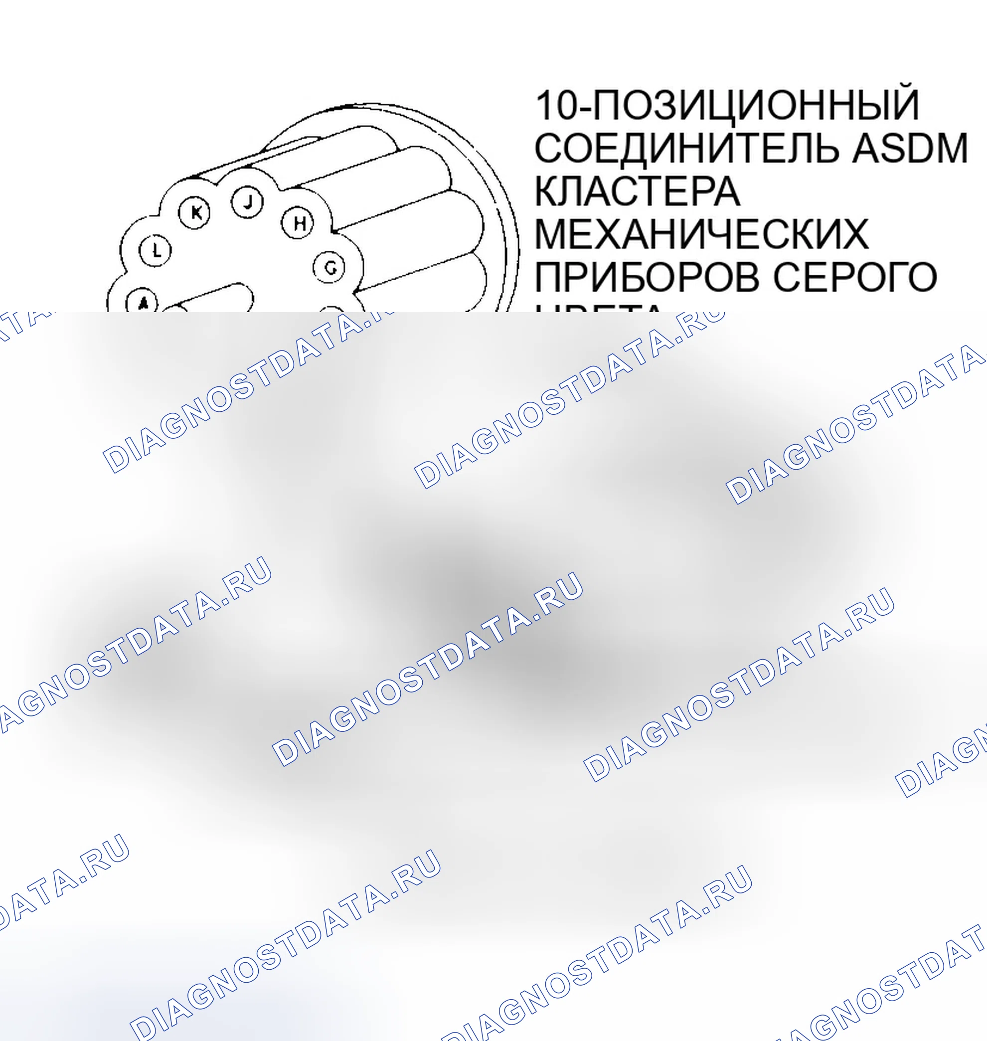 Рис. 31: Схема управления сигнальной лампой подушки безопасности. Jeep Grand Cherokee ZJ