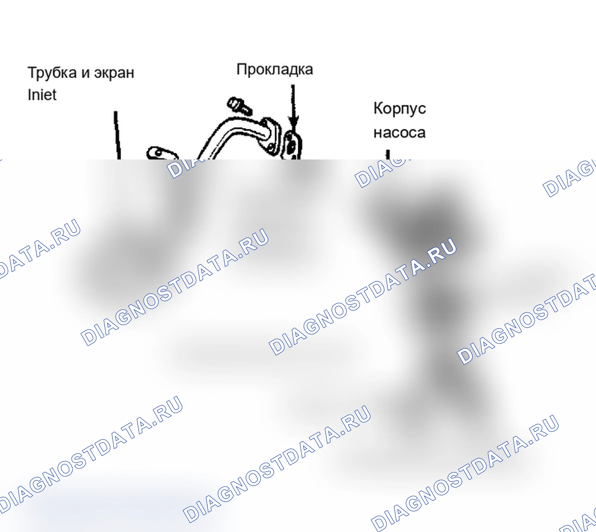 Рис. 63: Маслонасос в сборе Углубление на внешнем роторе должно быть обращено в ту же сторону, что и идентификационная метка на внутреннем роторе.. Ford Cab & Chassis Ranger 