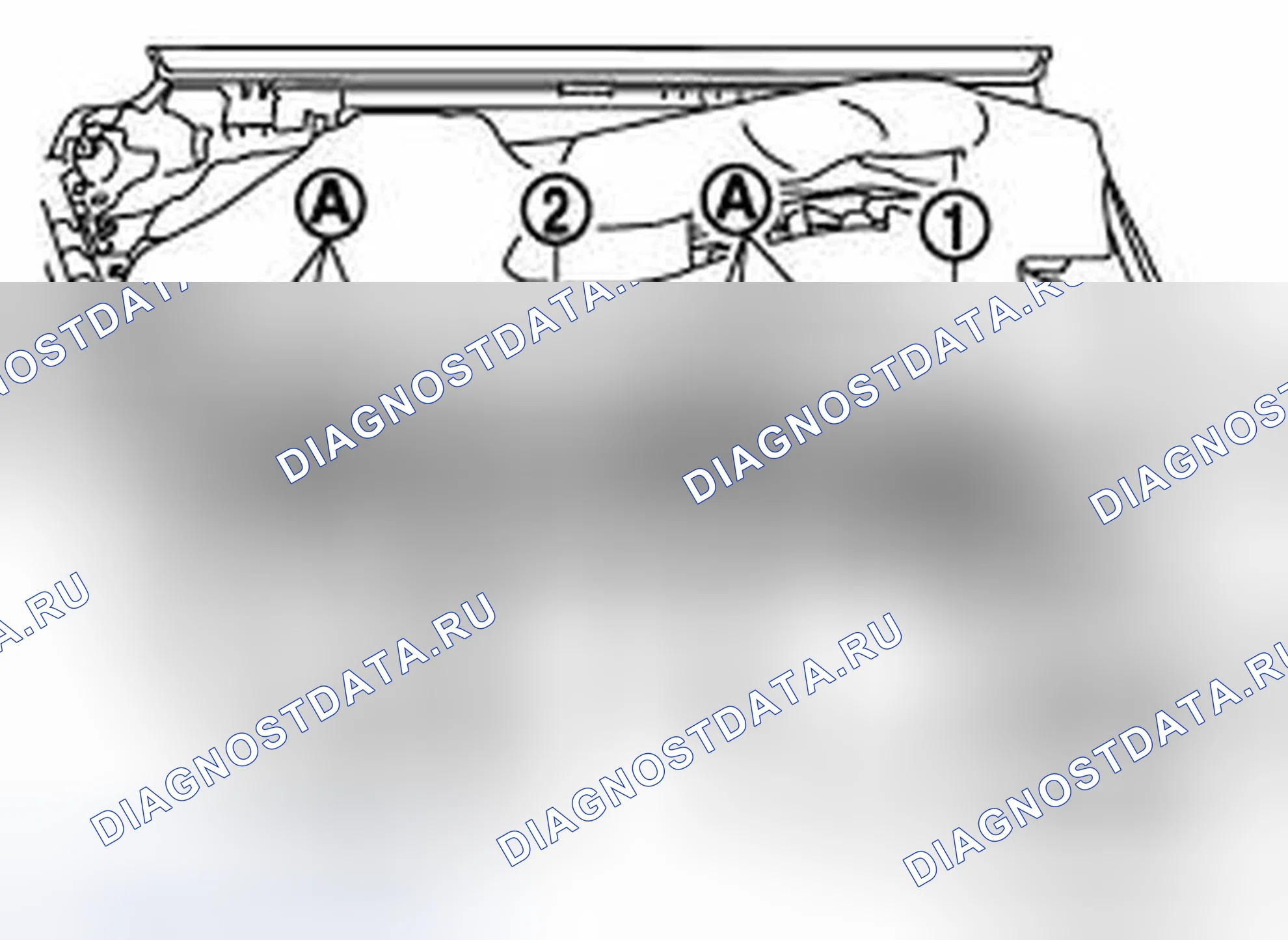 Рис. 5: ДЕМОНТАЖ. Infiniti M56 IV