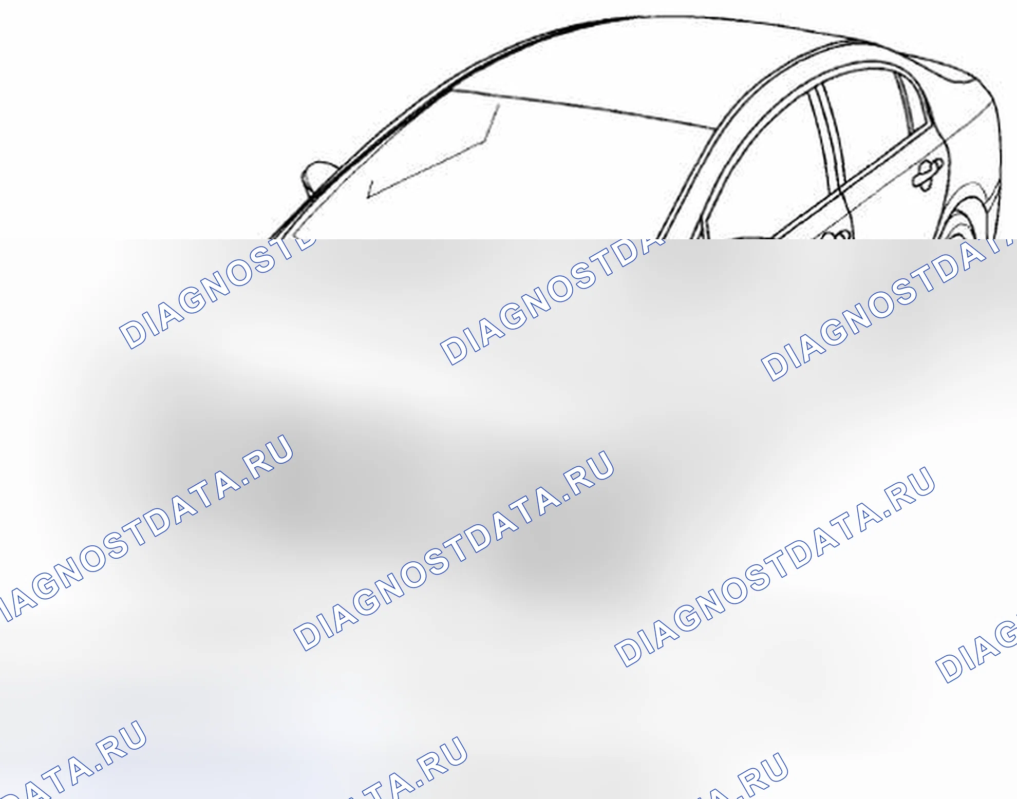 Рис. 2: Индекс расположения компонентов. Acura CSX I