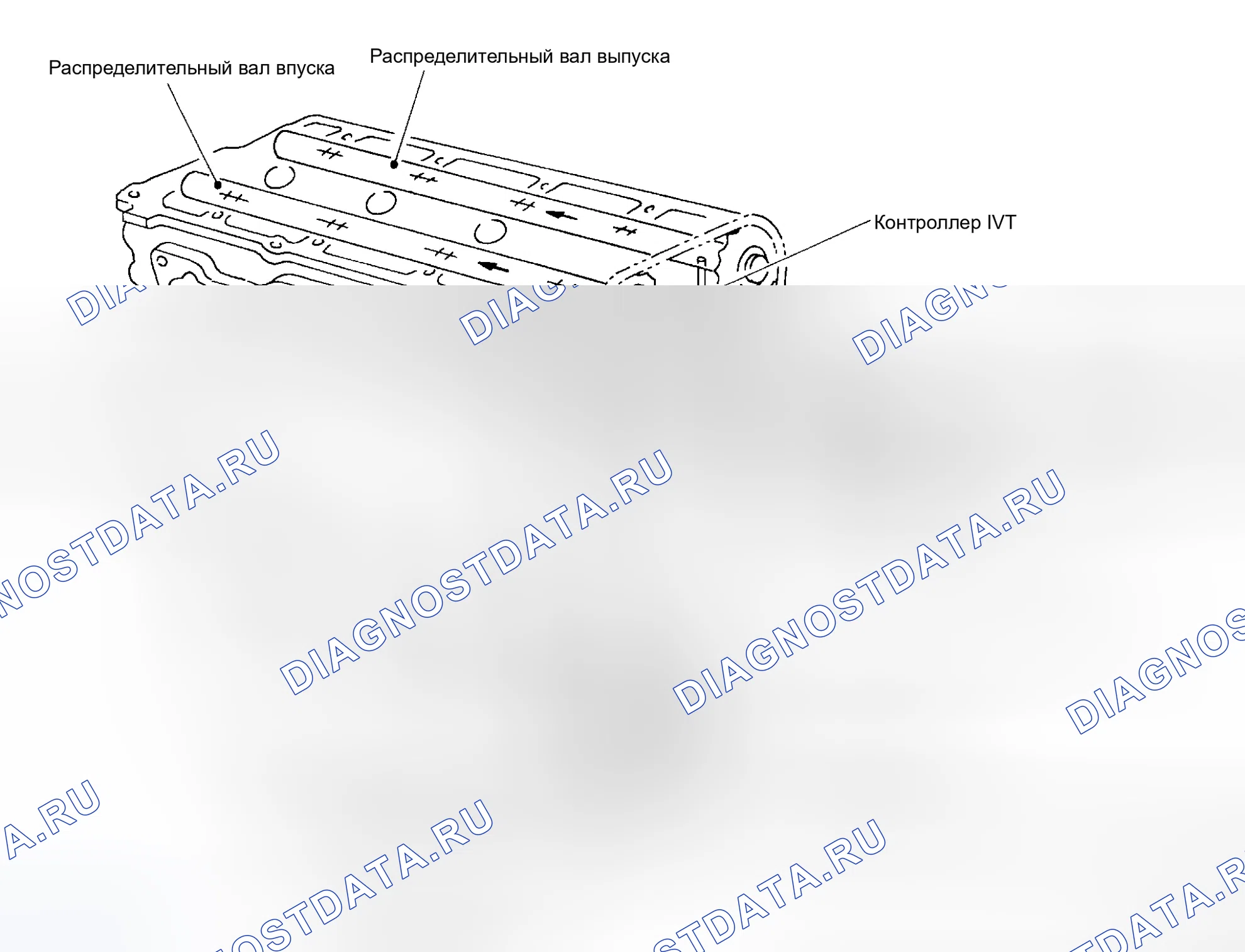 Рис. 18: Схема смазки. Honda M-NV I