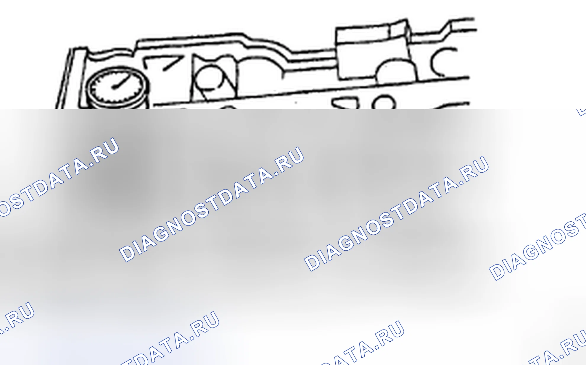 Рис. 344: БИЕНИЕ СЕДЛА КЛАПАНА. Mazda Tribute II