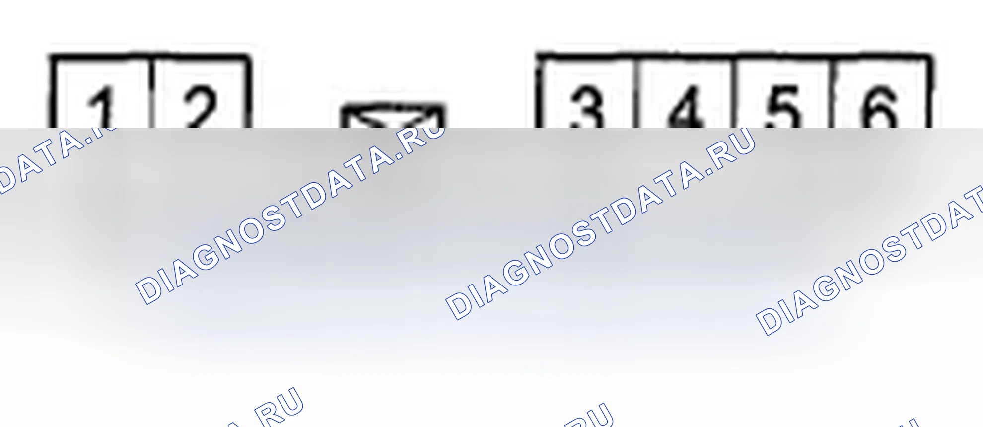 Рис. 284: РАЗЪЕМ А БЛОКА УПРАВЛЕНИЯ USB-АДАПТЕРОМ (14P). Honda Civic VIII рестайлинг