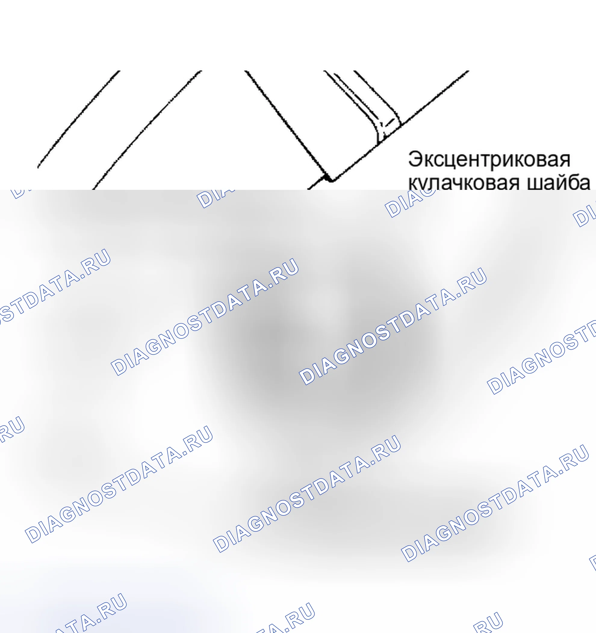 Рис. 2: Регулировка развала цилиндров. AMC Eagle I