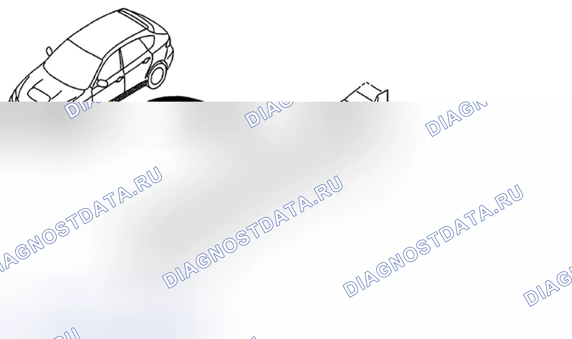Рис. 25: СПОЙЛЕР БОКОВОГО ПОДОКОННИКА. Subaru Impreza GH