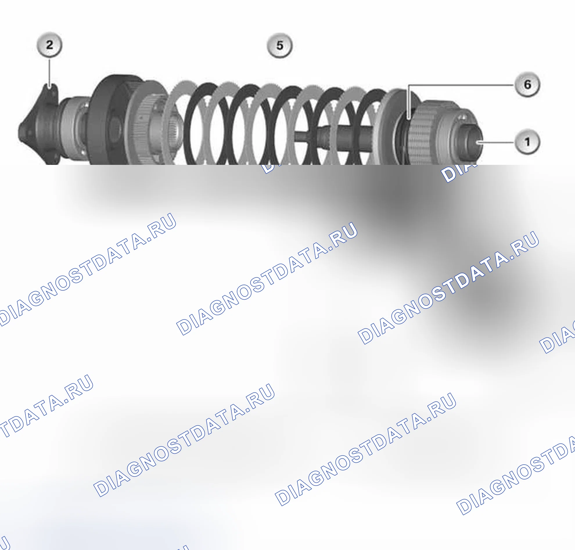 Рис. 3: Раздаточная коробка ATC 400/ATC 500. BMW X3 E83 рестайлинг