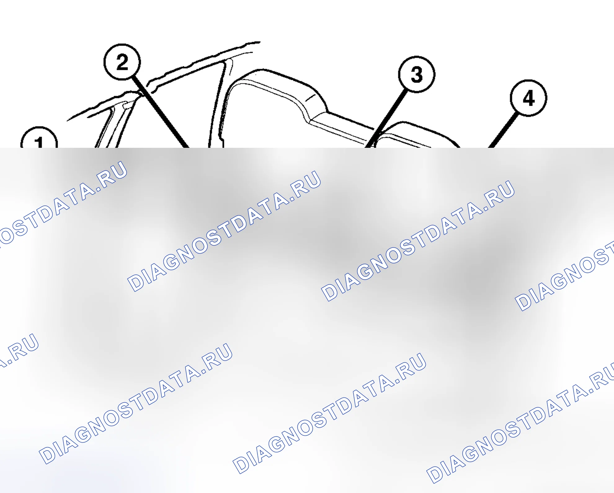 Рис. 399: СИДЕНЬЕ - ЗАДНЕЕ. Dodge Cab & Chassis R3500 HD transition