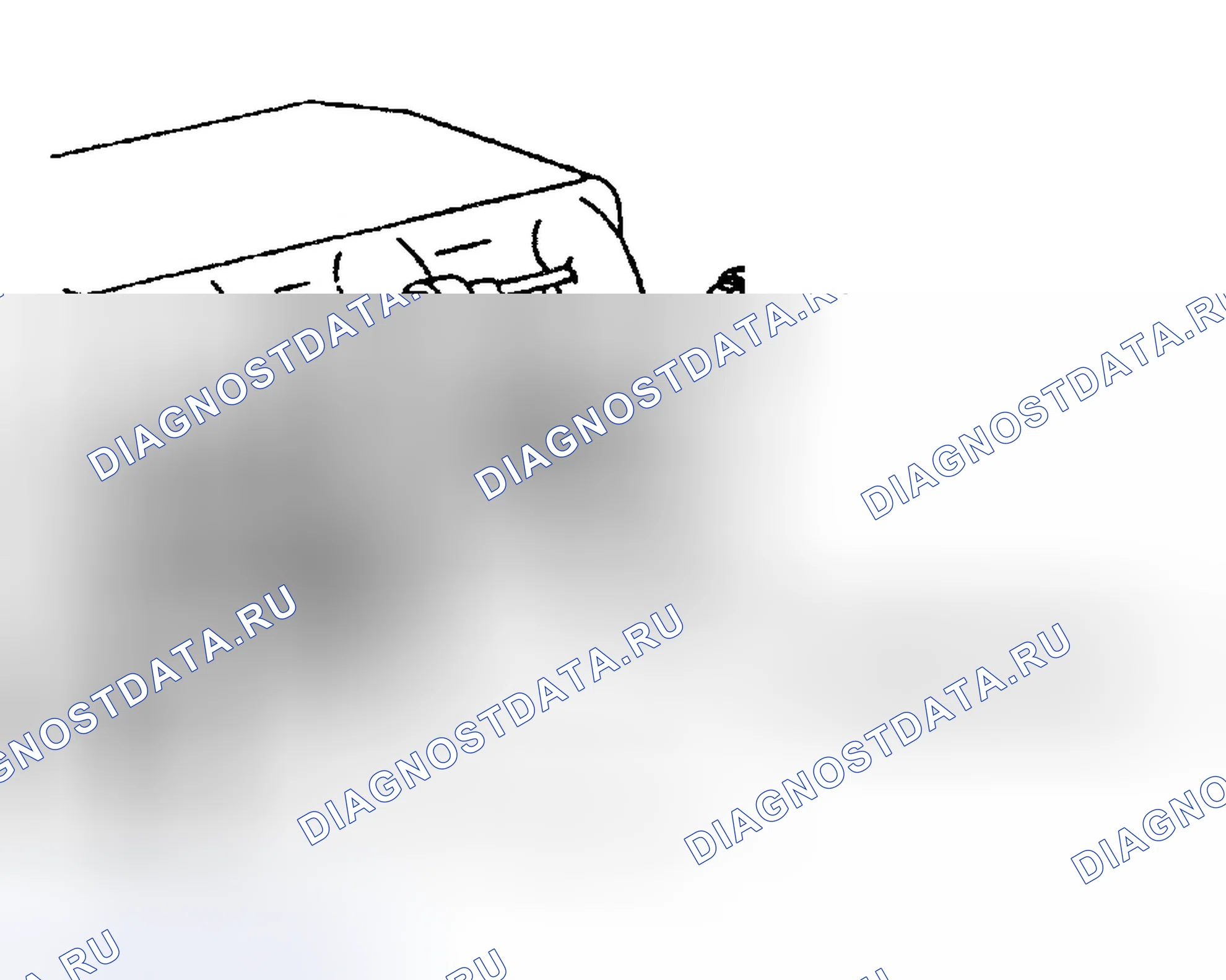 Рис. 83: ТЕСТ Tc-19B - СХЕМА УПРАВЛЕНИЯ ИНЖЕКТОРОМ № 3. Dodge Grand Caravan III