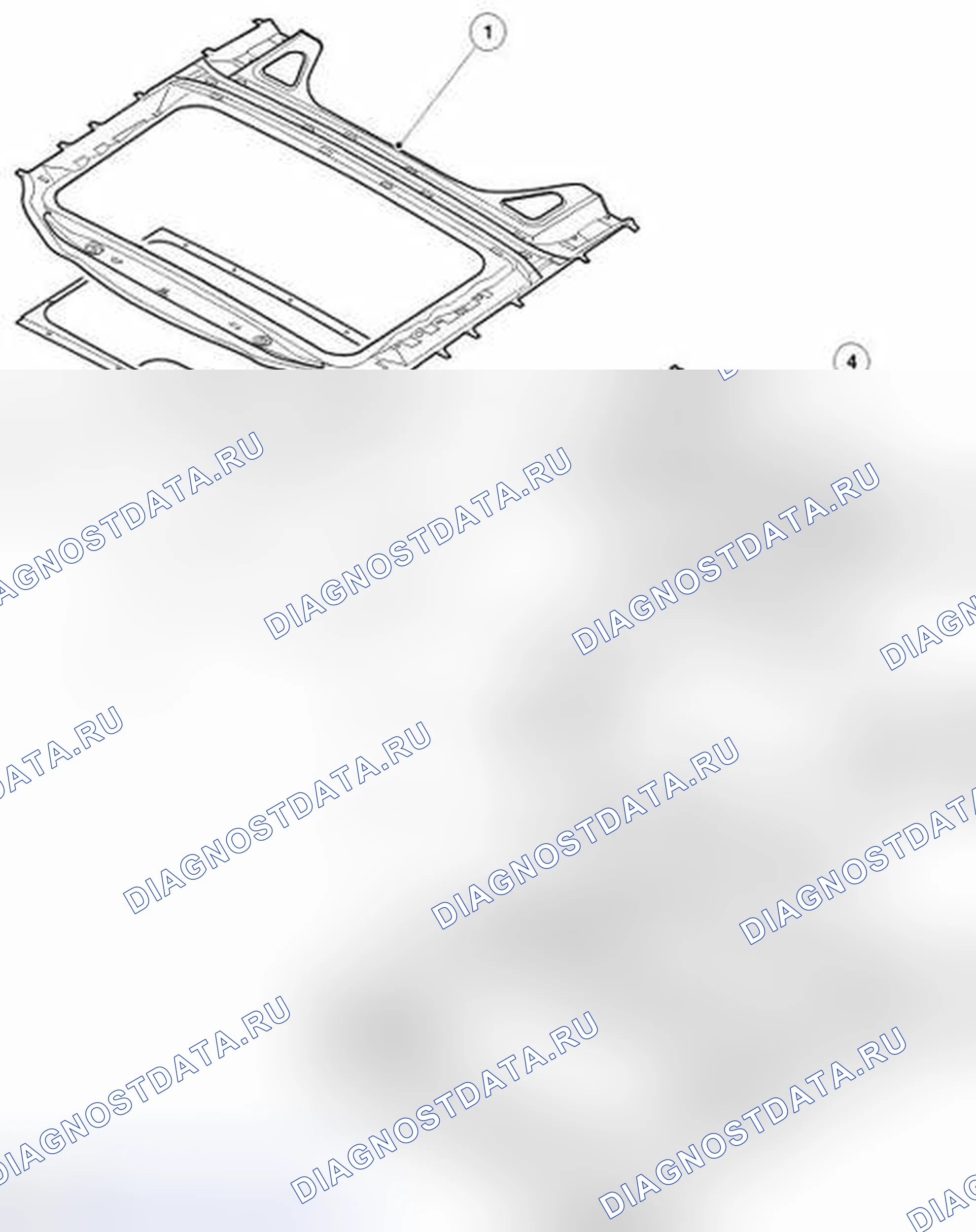 Рис. 1: РАСПОЛОЖЕНИЕ КОМПОНЕНТОВ. Land Rover Range Rover III рестайлинг 2