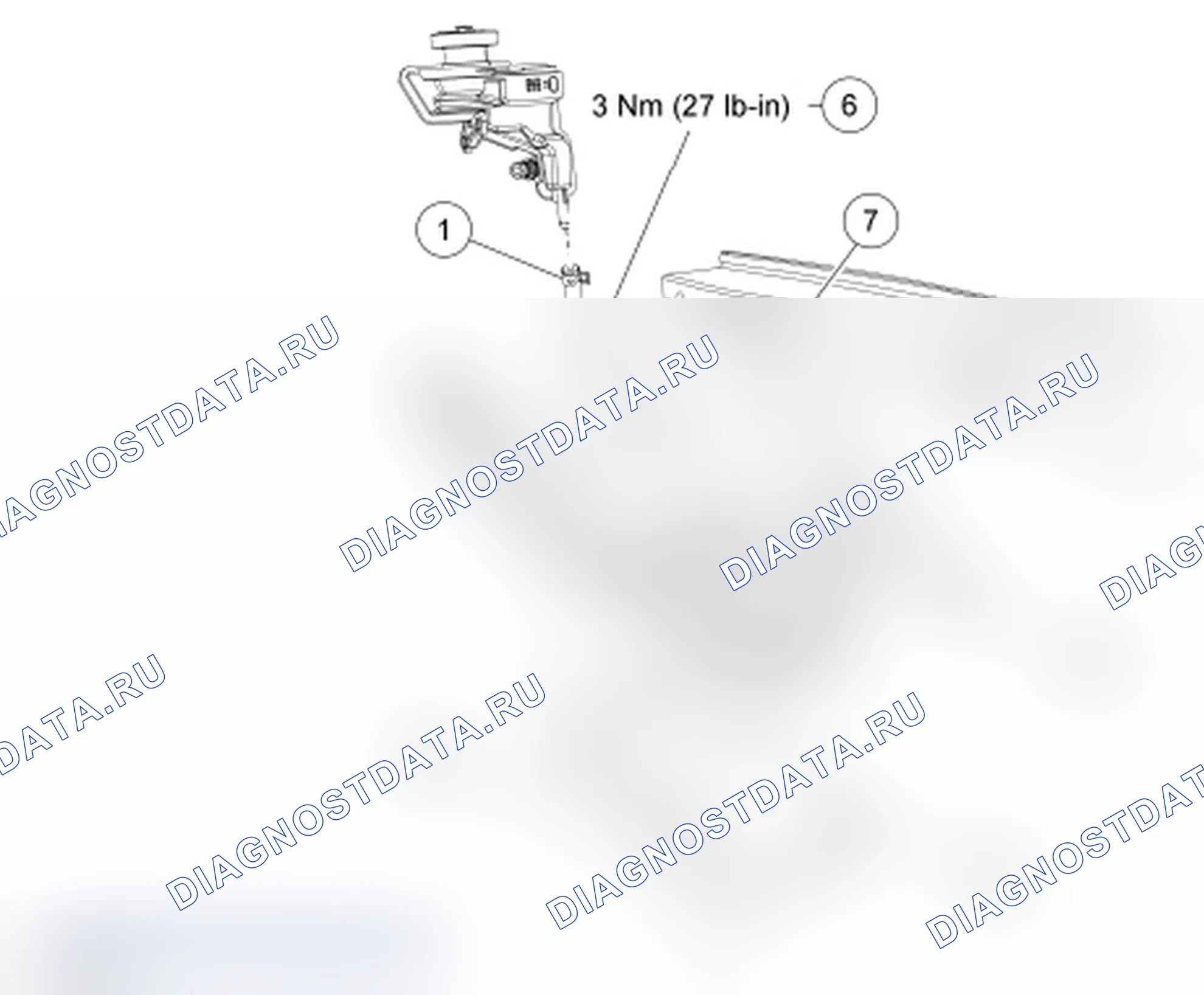 Рис. 23: Специальный инструмент (ы). Ford Transit Connect I рестайлинг