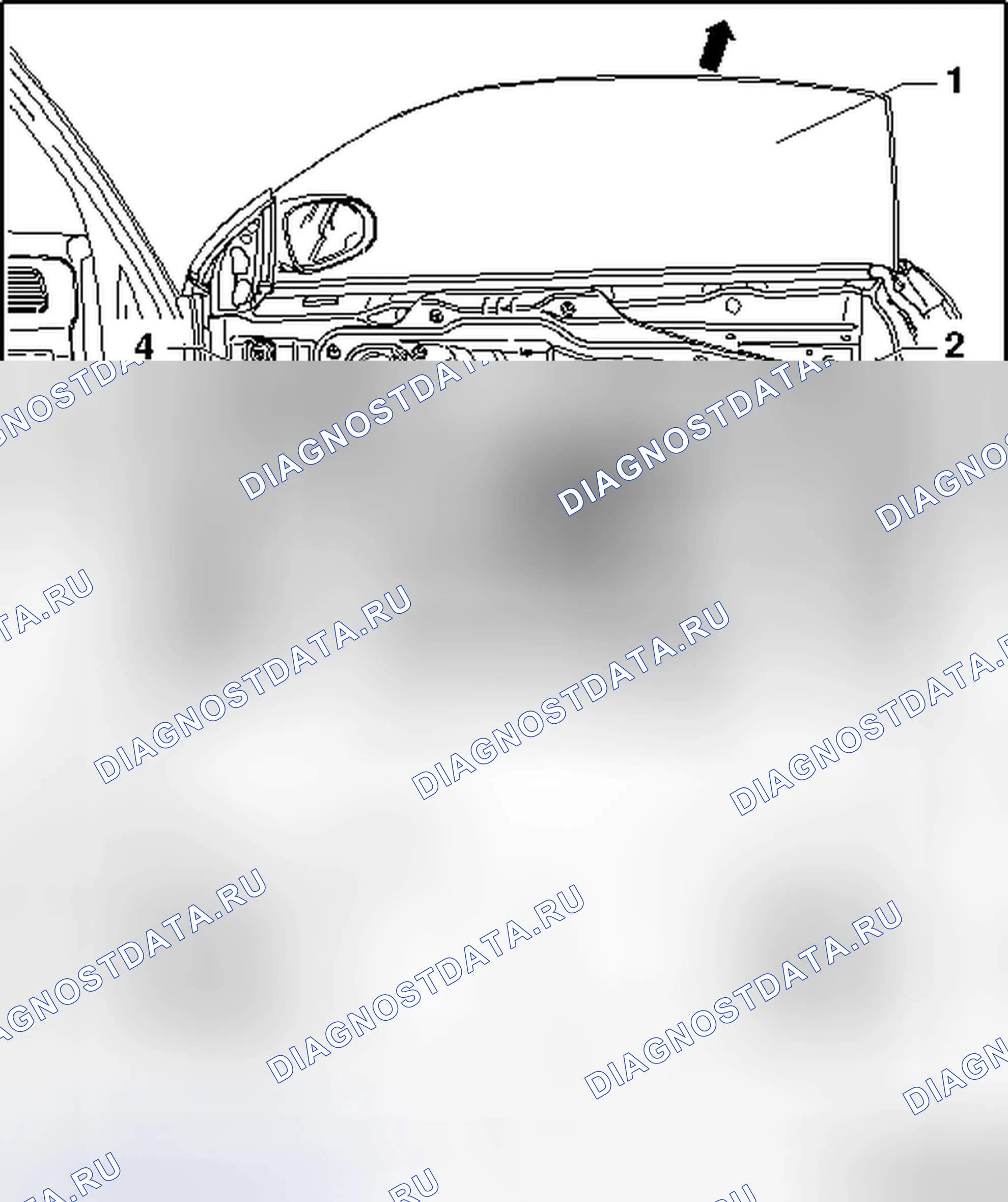Рис. 29: ОКНО ДВЕРИ, СНЯТИЕ. Volkswagen Eos I