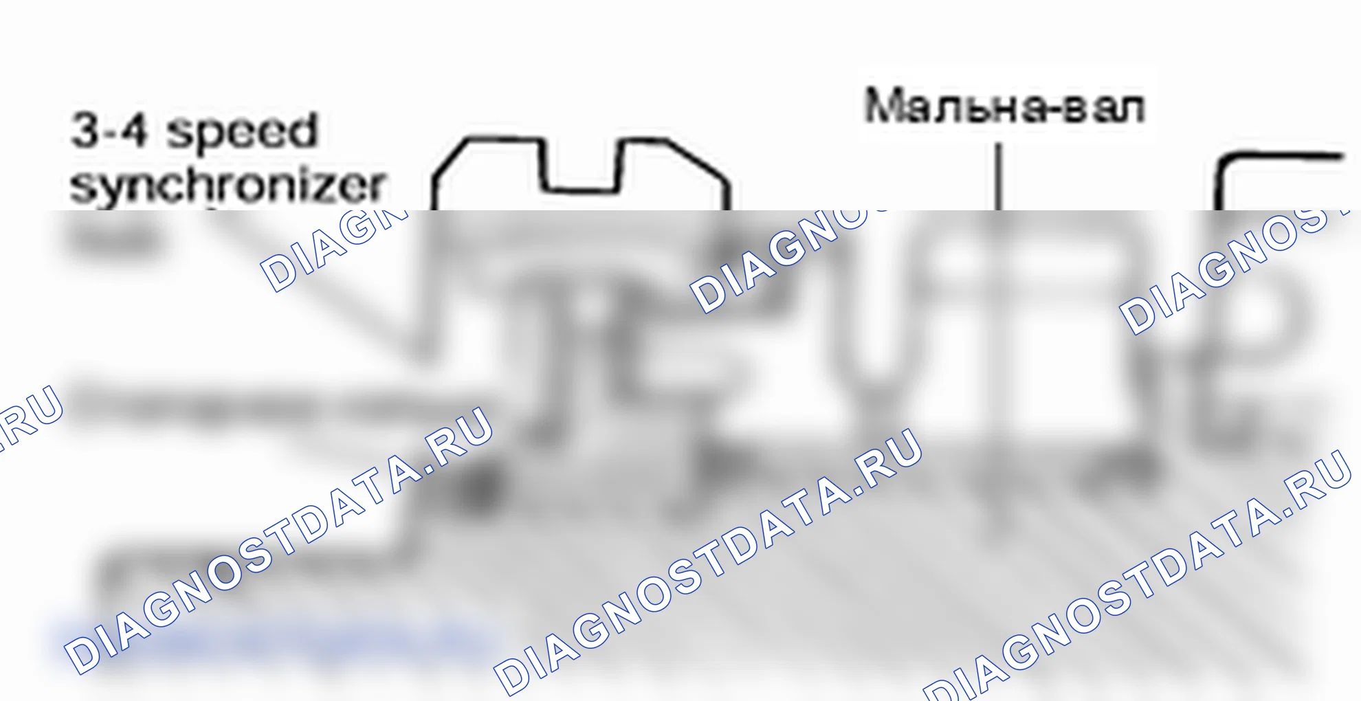 Сборка главного вала. Hyundai H-1 A1