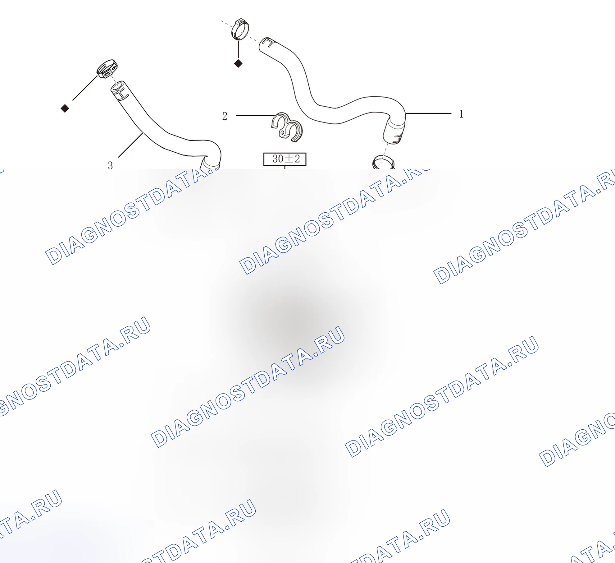 Схема расположения маслоохладителя — Great Wall Wingle-5. Great-Wall Wingle 5 I