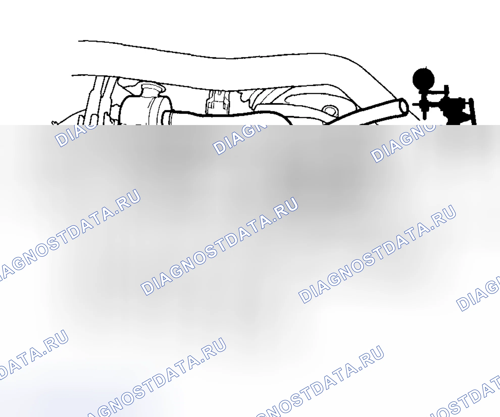 Рис. 193: Испытание клапана продувки канистры EVAP. Acura RSX I