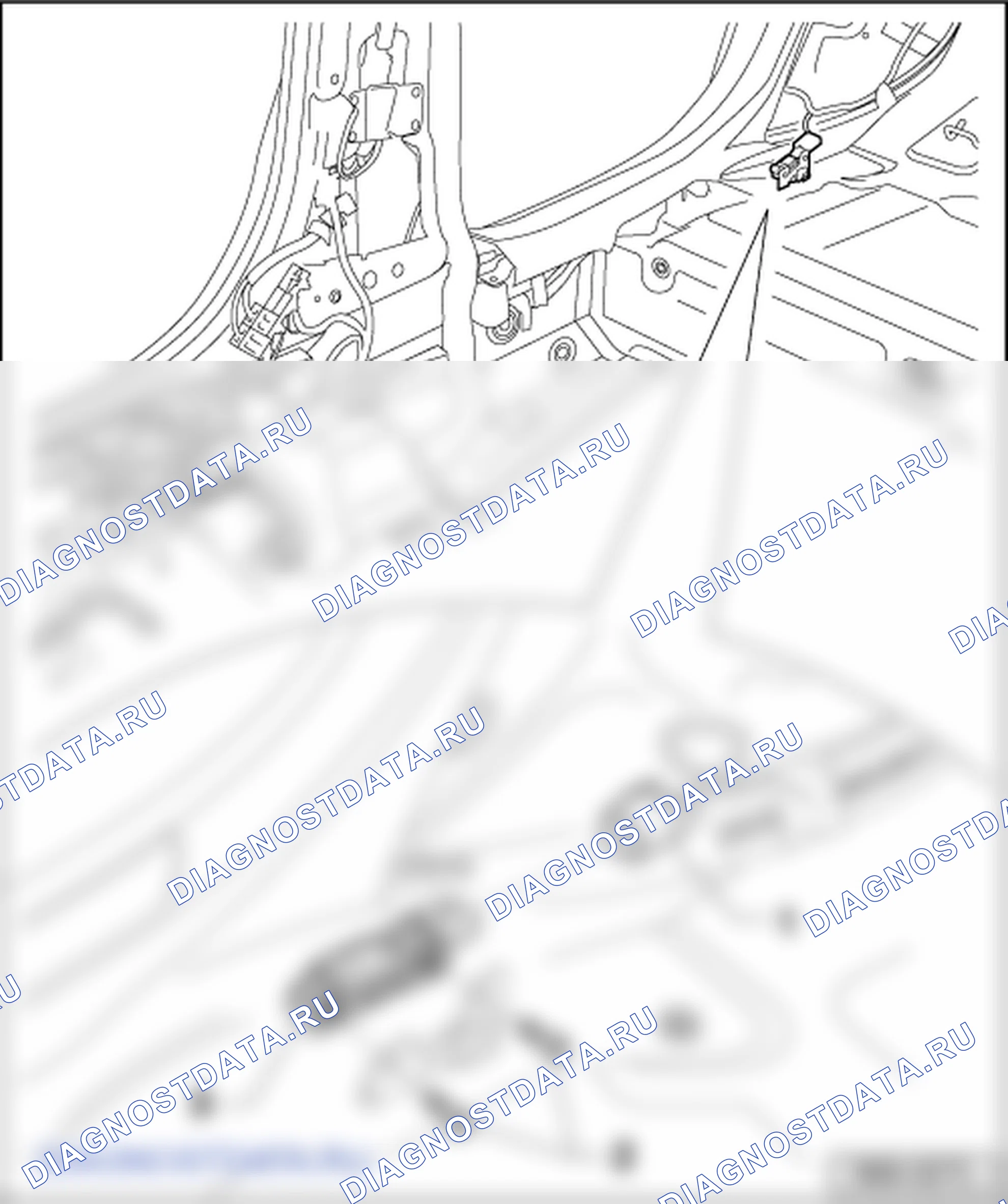 Датчики столкновения. Volkswagen Phaeton I
