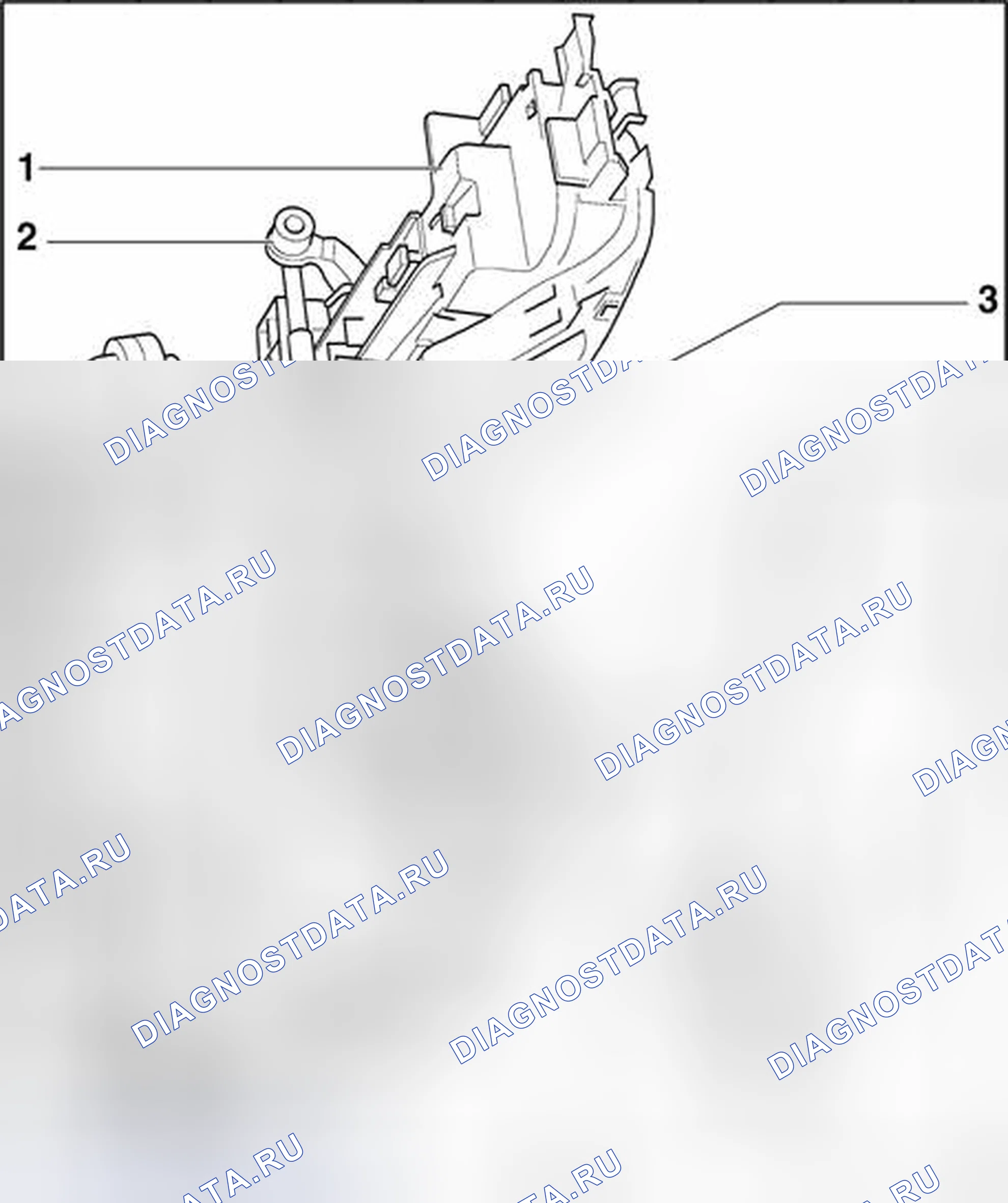 Рис. 33: Ручка двери, снятие. Audi S4 B6