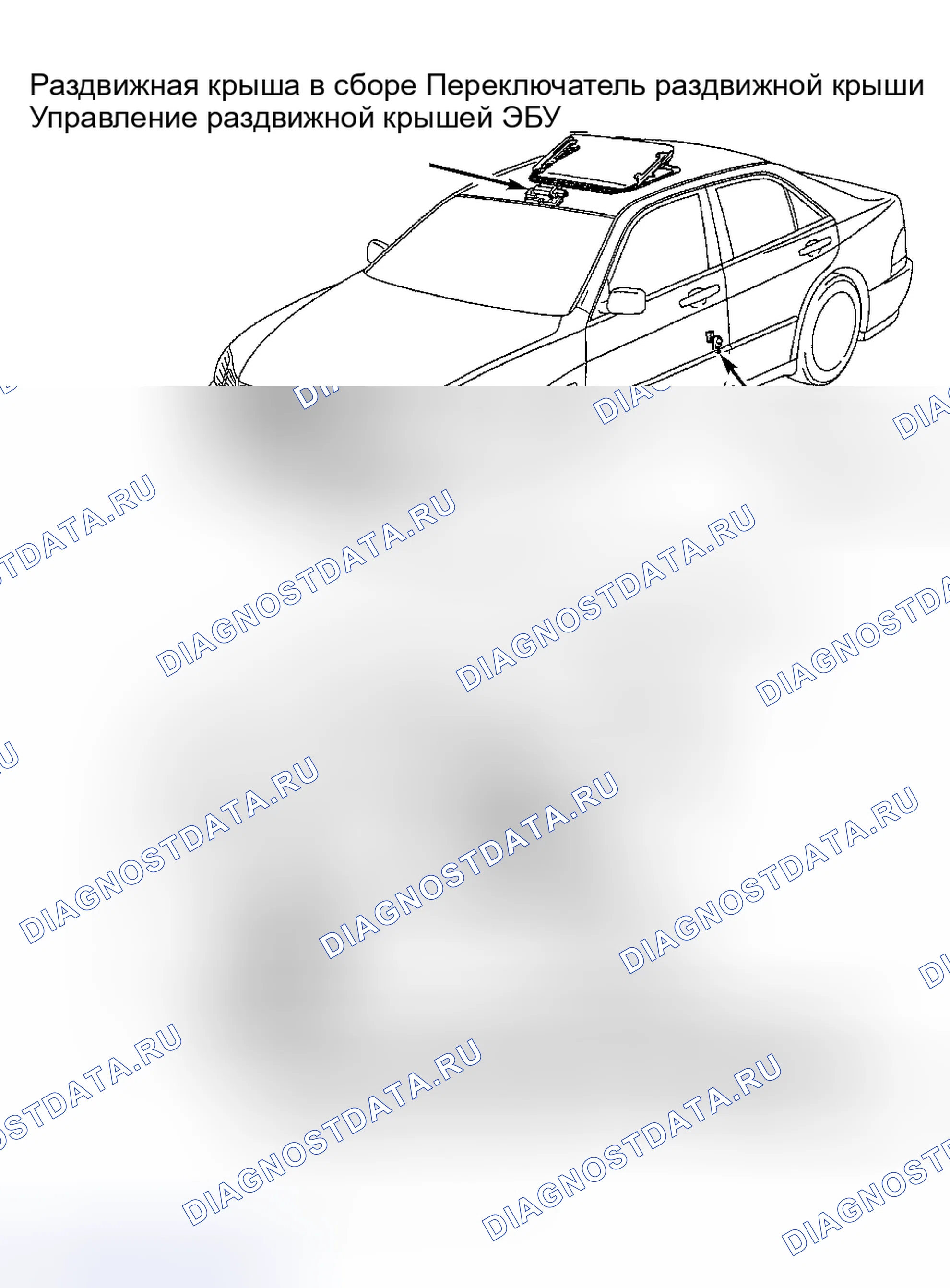 Рис. 39: РАСПОЛОЖЕНИЕ КОМПОНЕНТОВ. Toyota RAV4 II